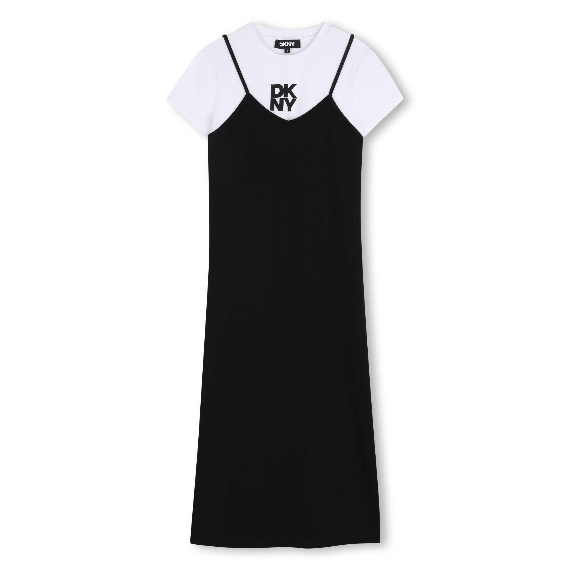 DKNY Kids' T-Shirt Dress - Black - Size 8Y