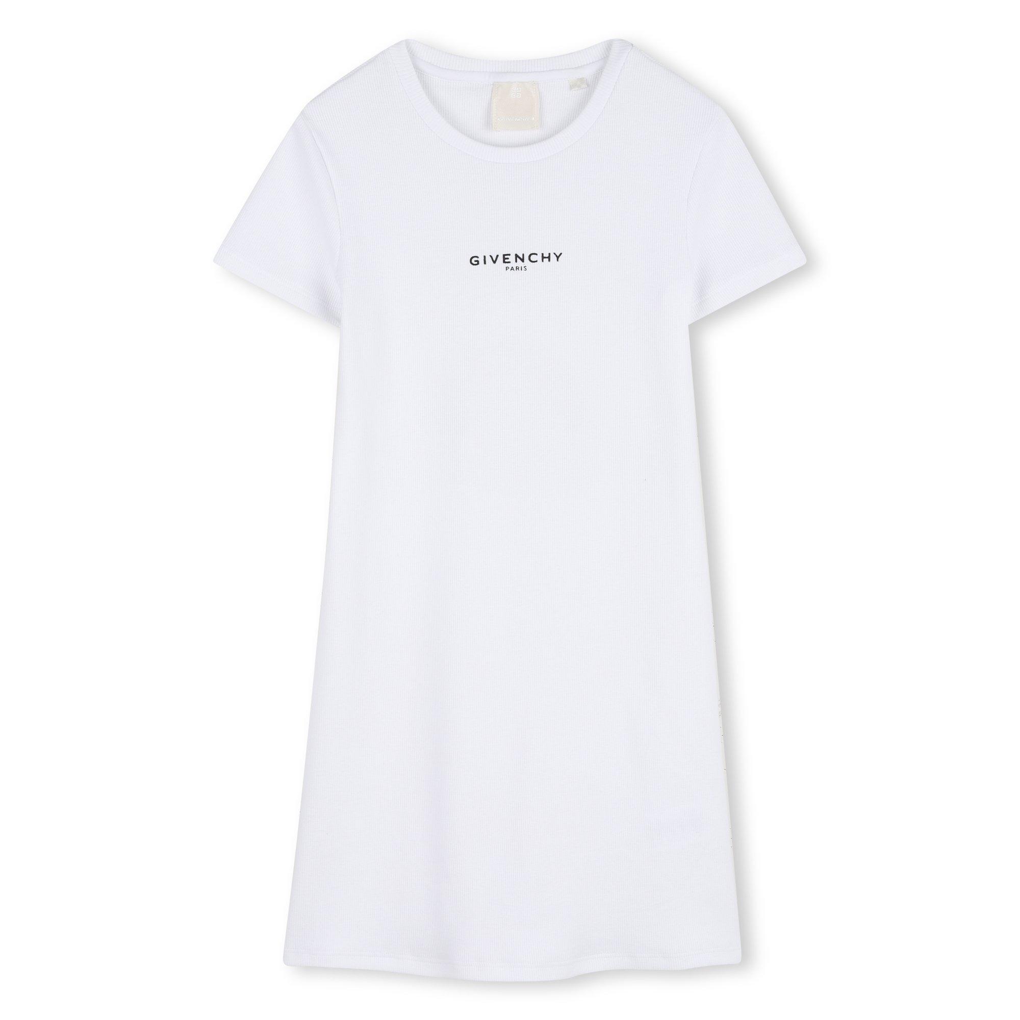 GIVENCHY Kids' T-Shirt Dress - White - Size 10Y