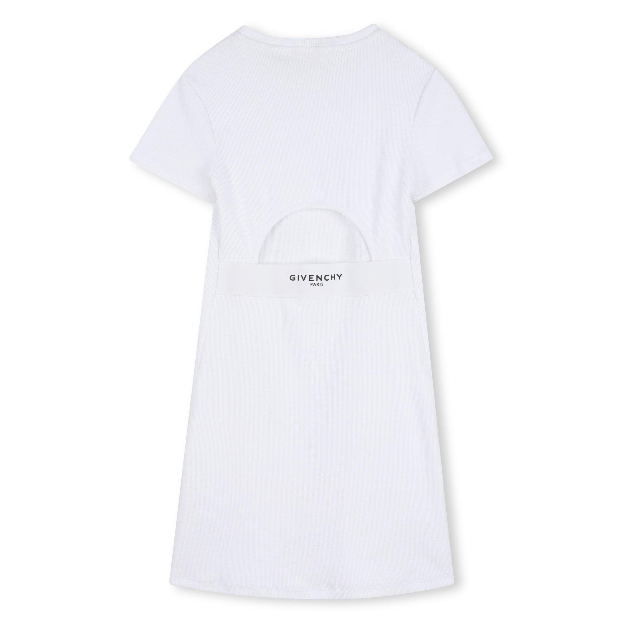 givenchy t shirt dress Givenchy - T-Shirt Dress - White - Girl