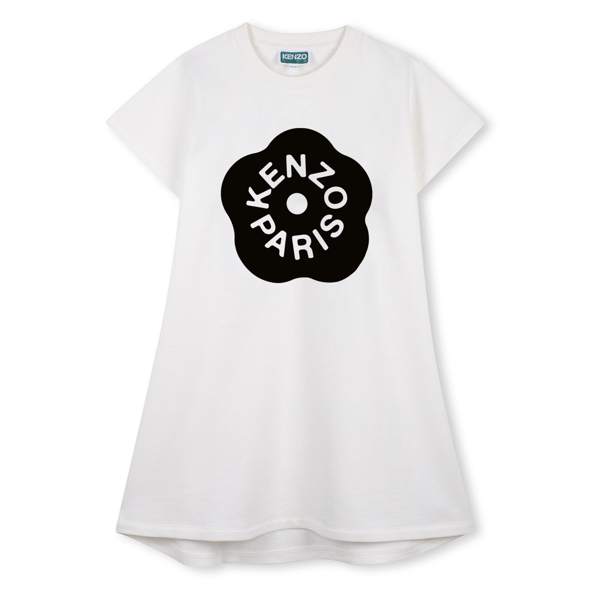 Cream - Kenzo - Kids' T-Shirt Dress - 1