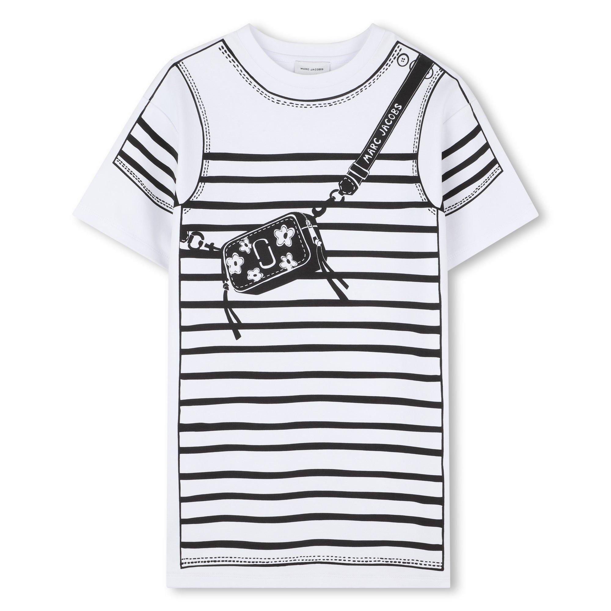 White - Marc Jacobs - Kids' T-Shirt Dress - 1