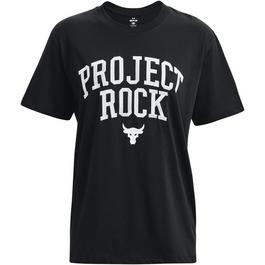 Under Armour UA Project Rock Heavyweight Campus T-Shirt Women's