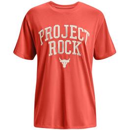 Under Armour Project Rock Heavyweight Campus T-Shirt Womens