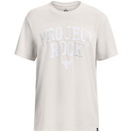 Under Armour UA Project Rock Heavyweight Campus T Shirt Womens