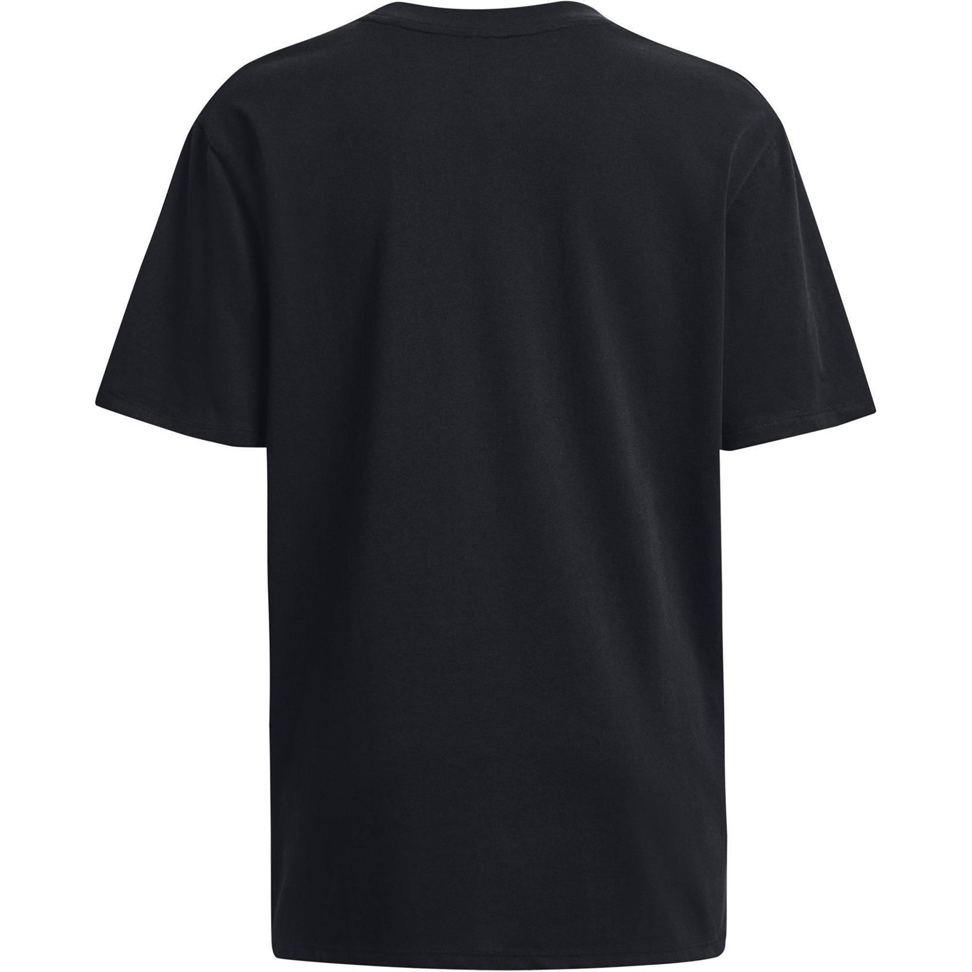 Black - Under Armour - Project Rock Heavyweight Campus T-Shirt Womens - 6