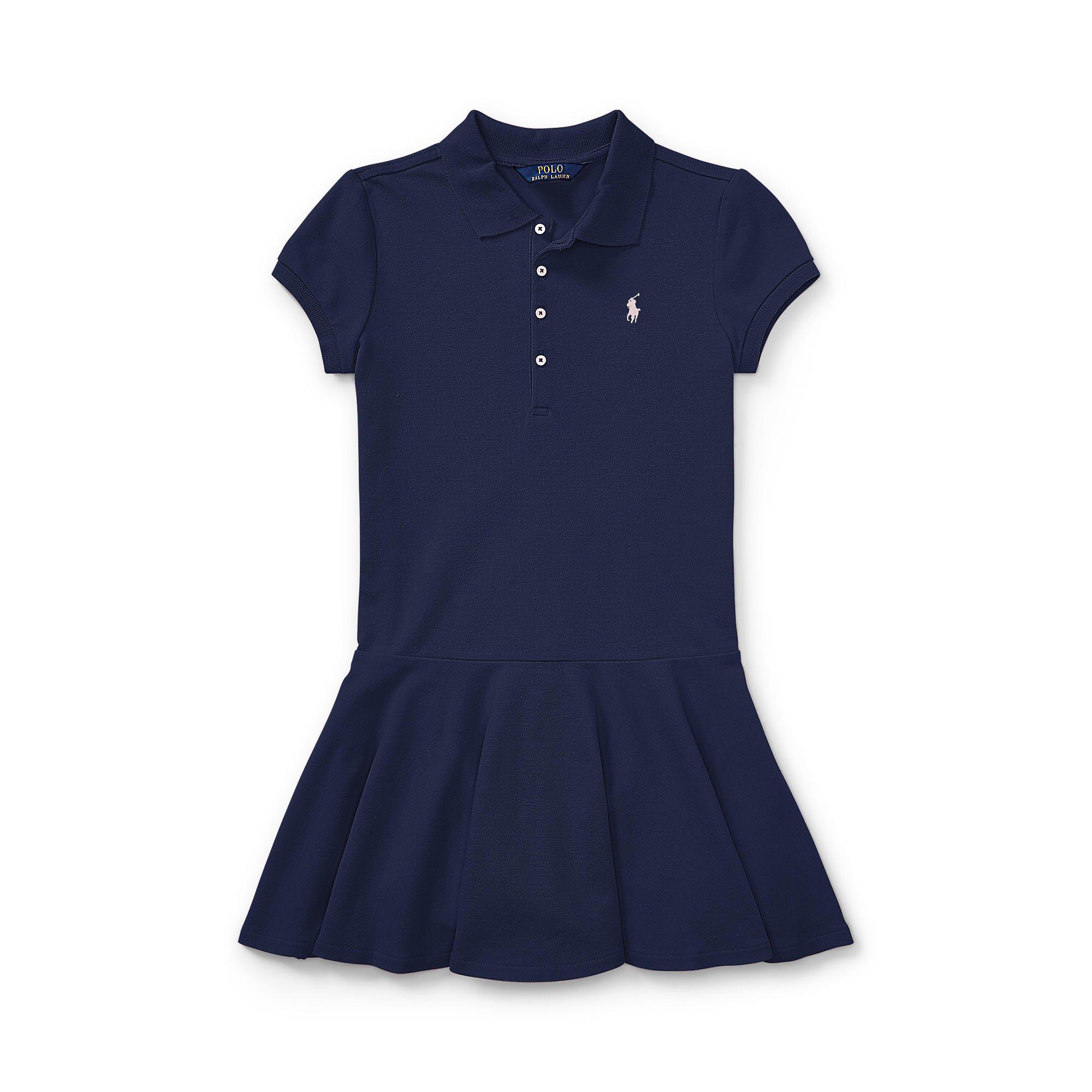 Polo Ralph Lauren  Refined Navy Kids' Dress - 7Y/S