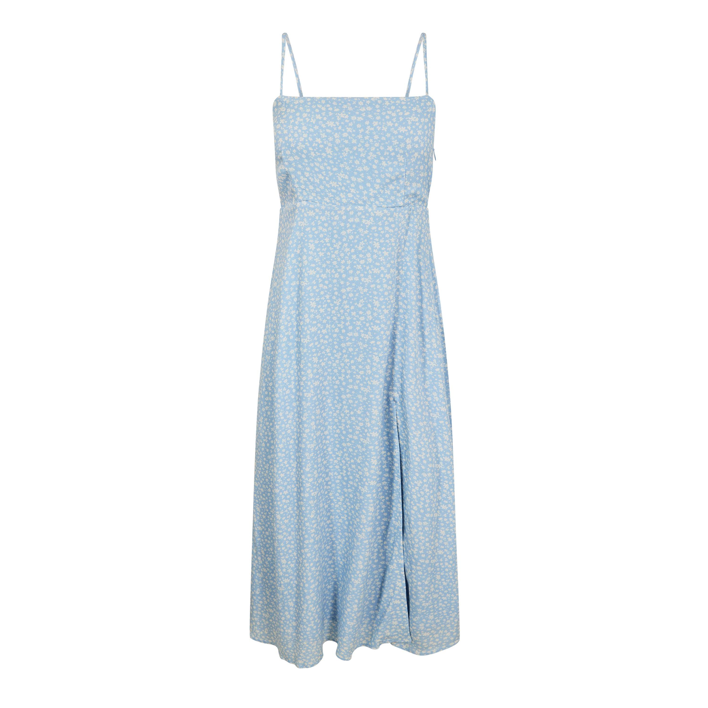 Blue Ditsy - Jack Wills - Women's Long Maxi Dress - 1