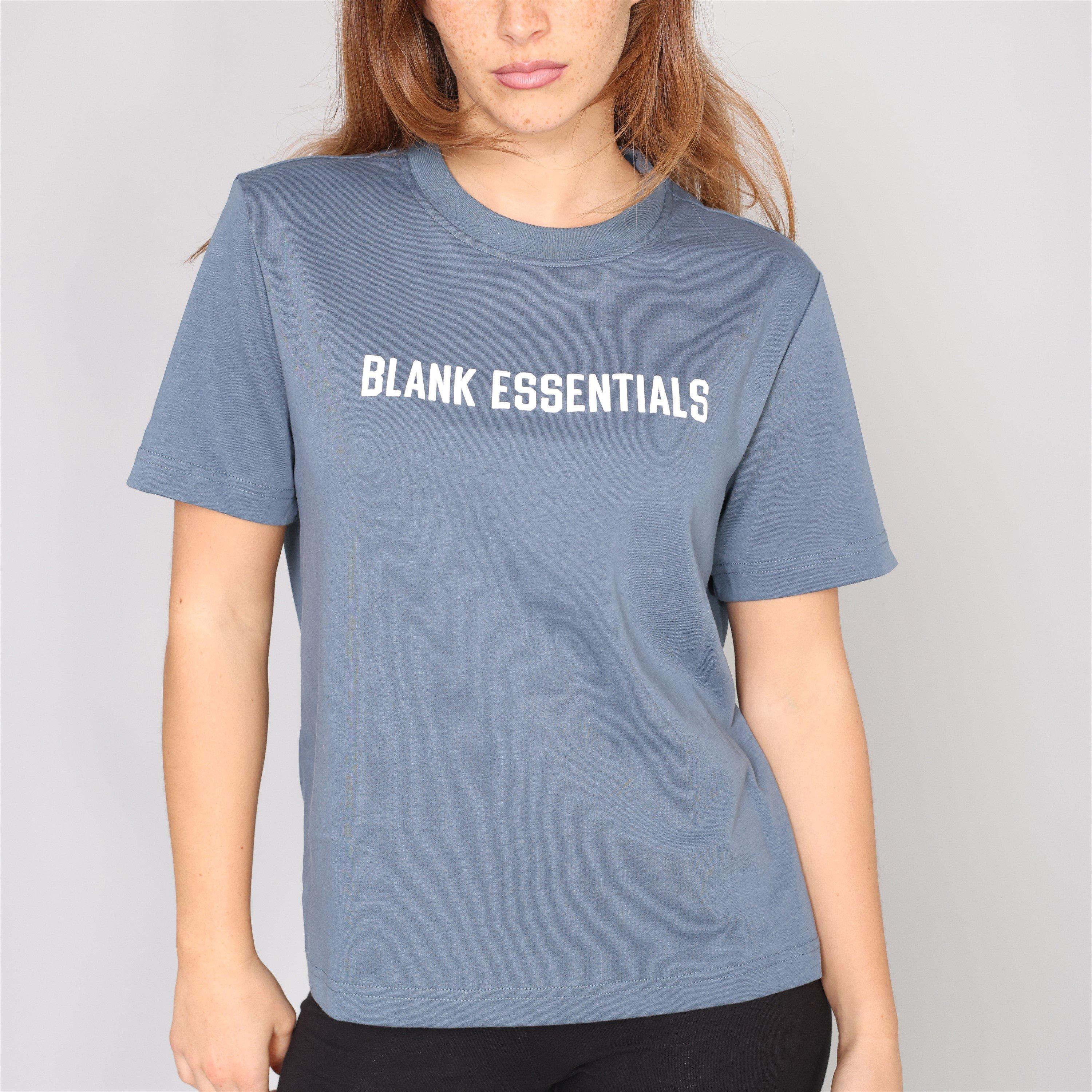 Orionblau - Blank Essentials - Women's E College Cotton Short Sleeve Oversized T-Shirt - 3