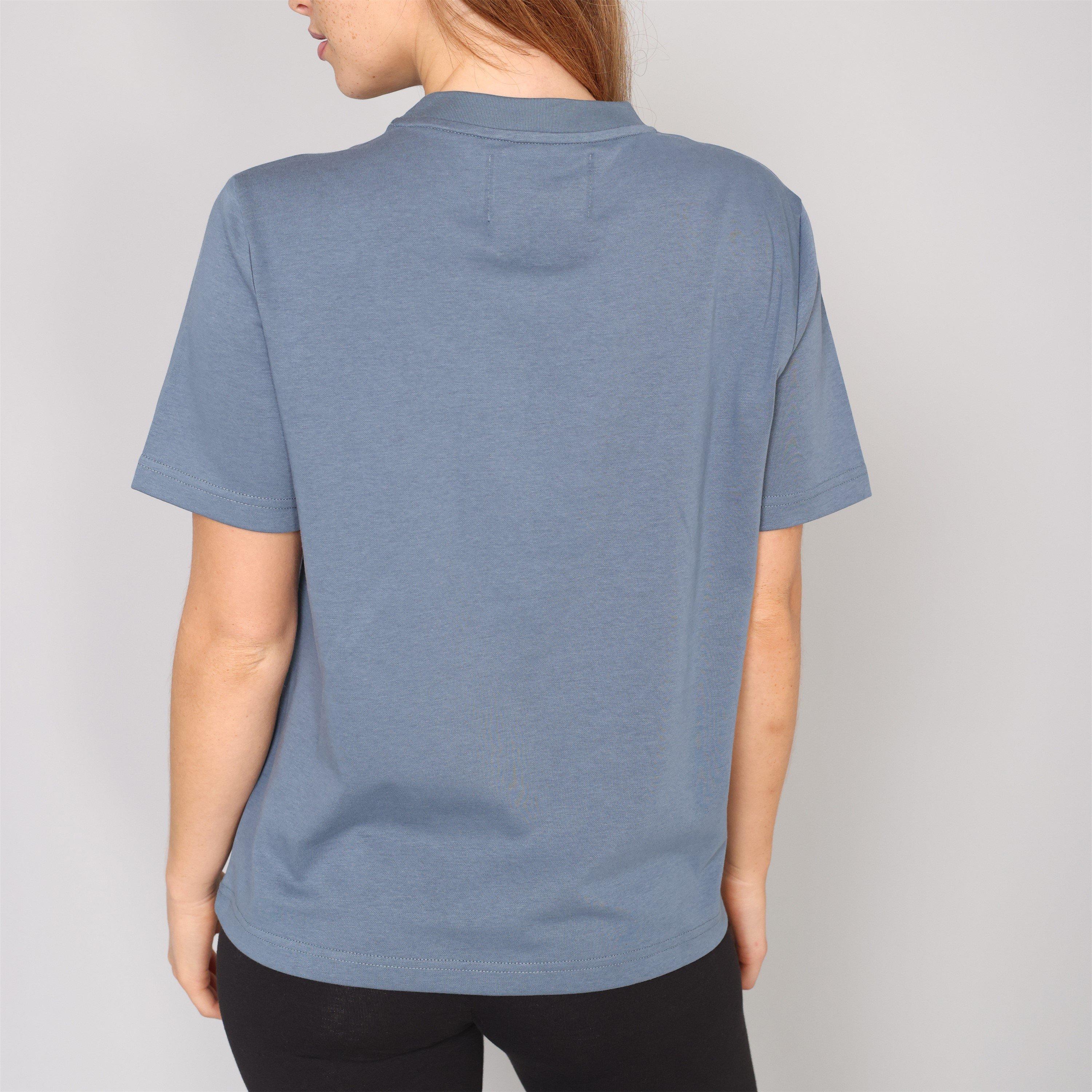 Orionblau - Blank Essentials - Women's E College Cotton Short Sleeve Oversized T-Shirt - 4