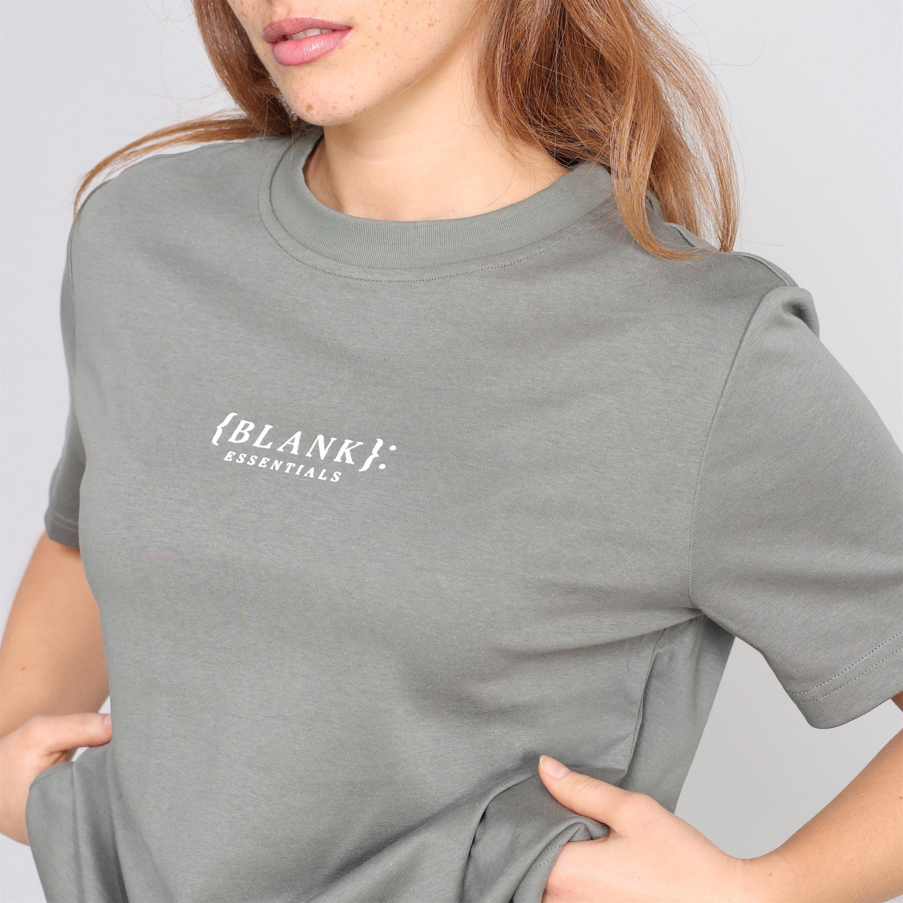 Sage - Blank Essentials - Blank E Core Puff Print T-Shirt Ladies - 5