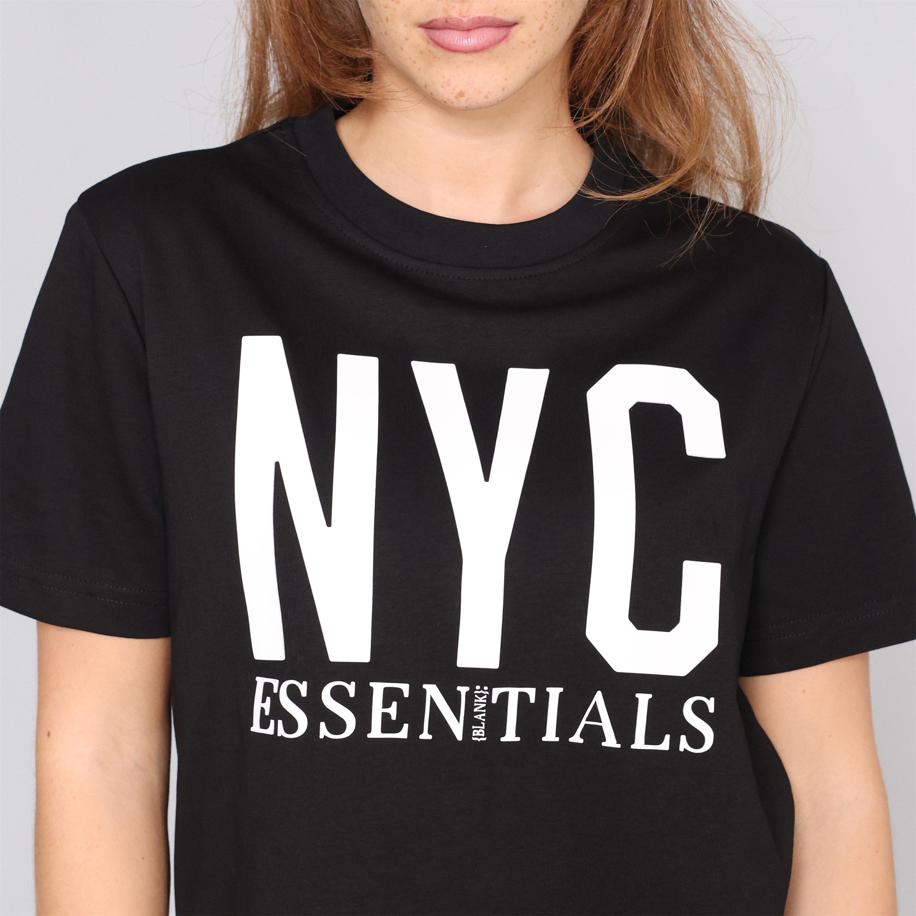 Black - Blank Essentials - E NYC T-shirt Ld99 - 5