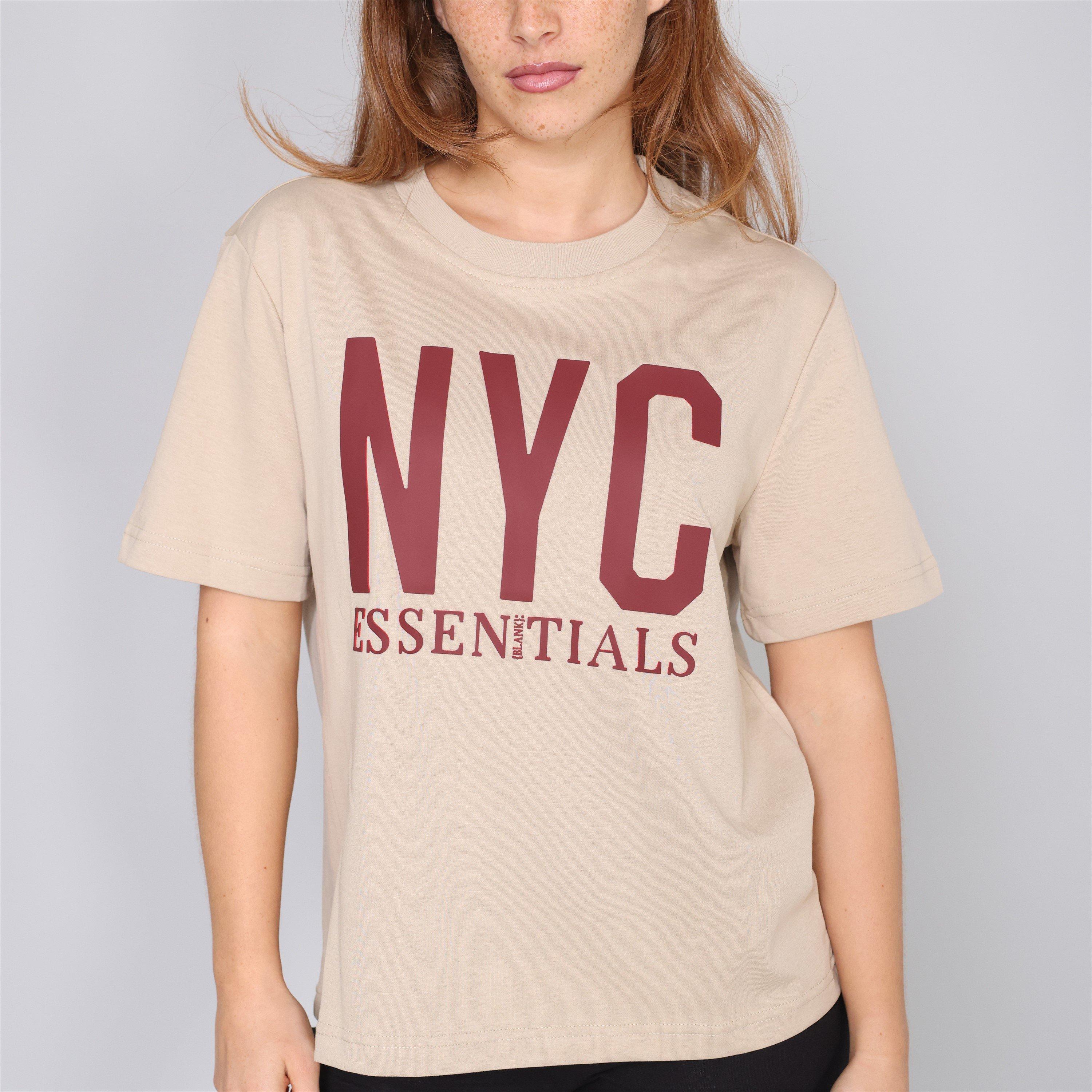 Sabbia Estiva - Blank Essentials - Women's NYC Cotton Short Sleeve Oversized T-Shirt - 3