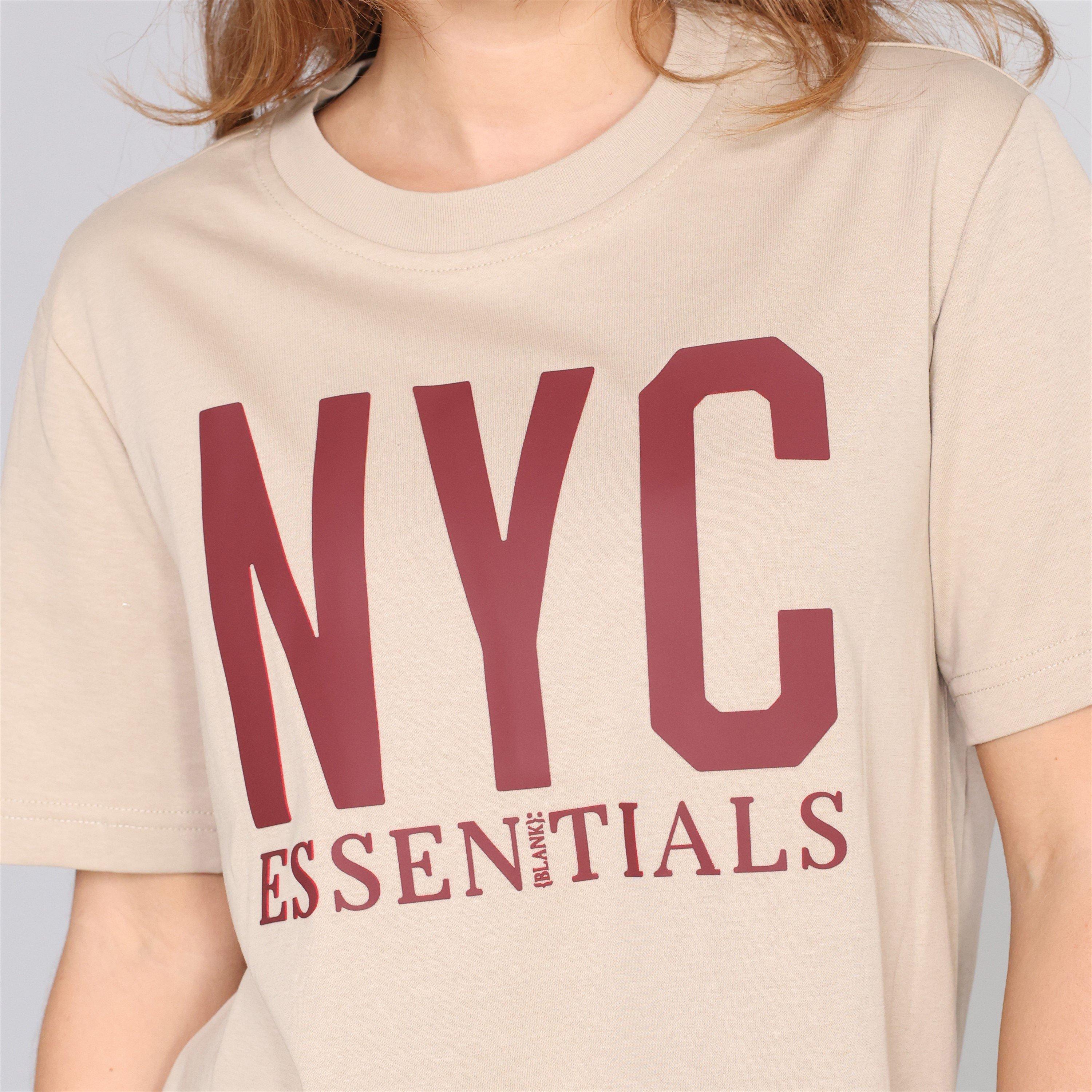 Sabbia Estiva - Blank Essentials - Women's NYC Cotton Short Sleeve Oversized T-Shirt - 5