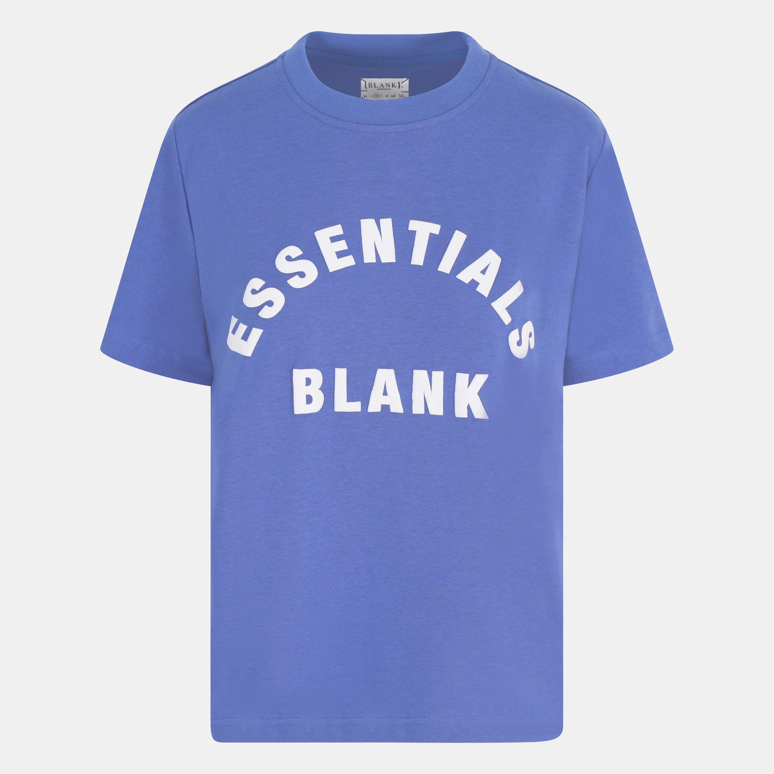 Blank Essentials Women's Blank Arched Print Puff T-Shirt - Dusk - 12 (M)