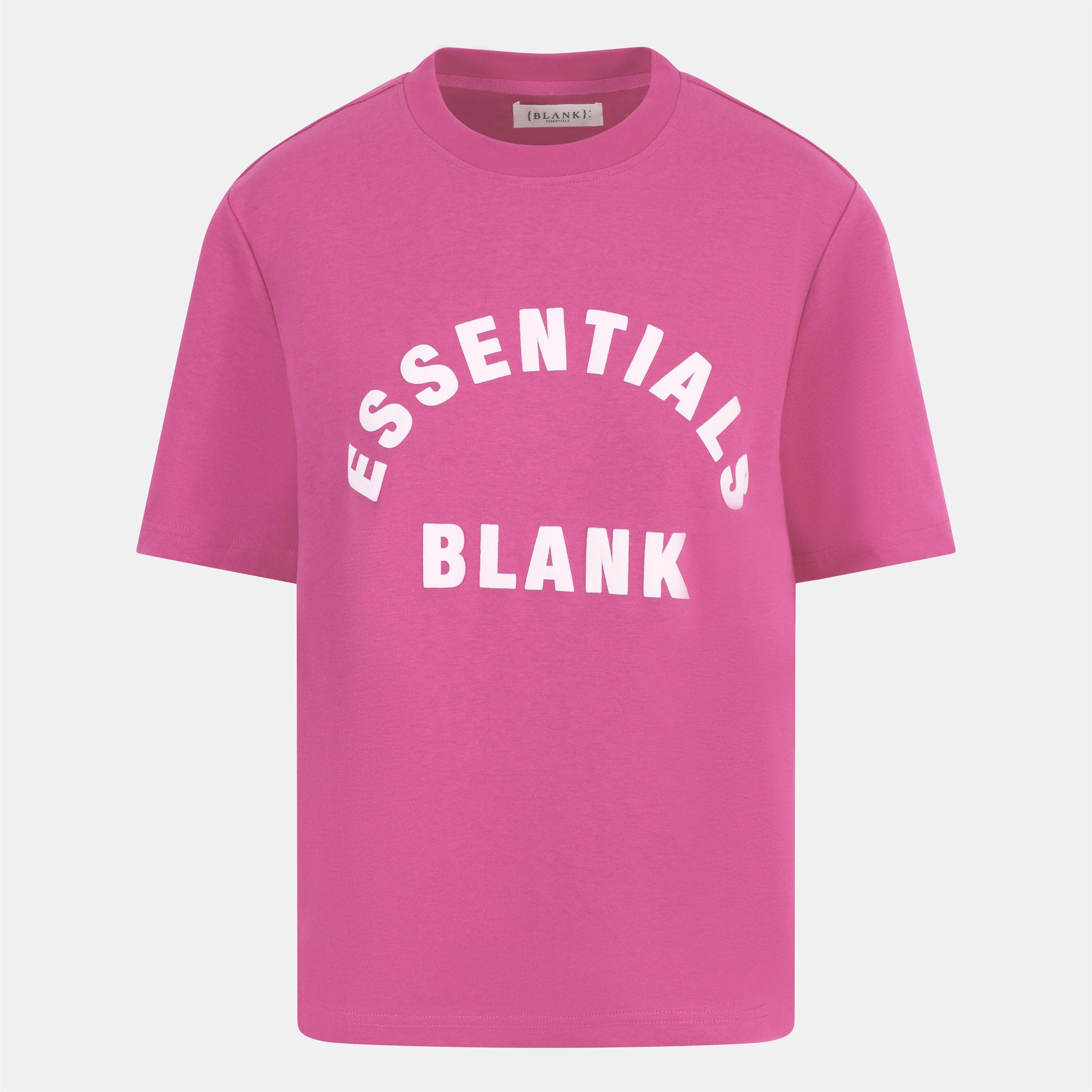 Blank Essentials Women's Blank Arched Print Puff T-Shirt - Jupiter - 16 (XL)