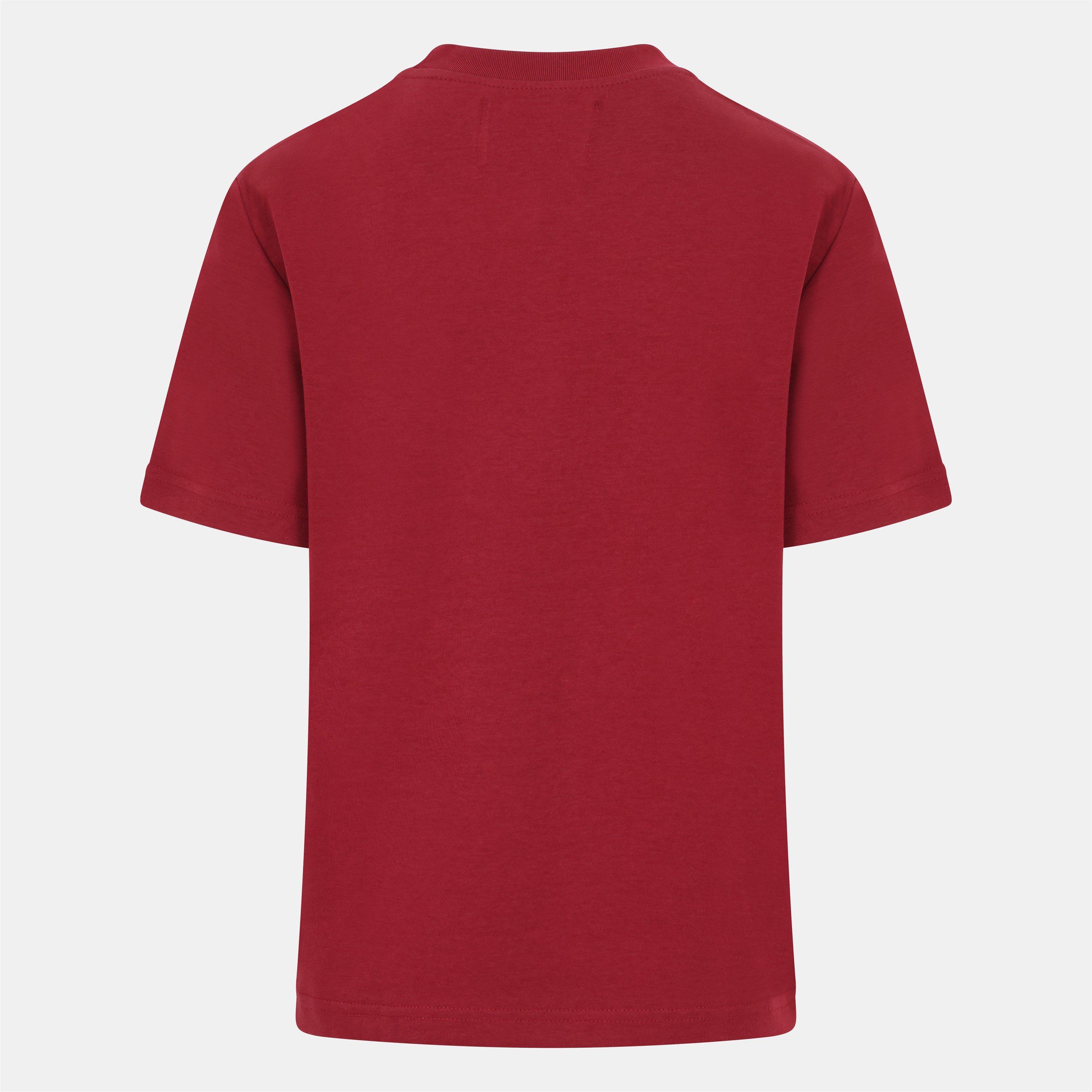 Burgundy - Blank Essentials - Women's London Cotton Short Sleeve Oversized T-Shirt - 2
