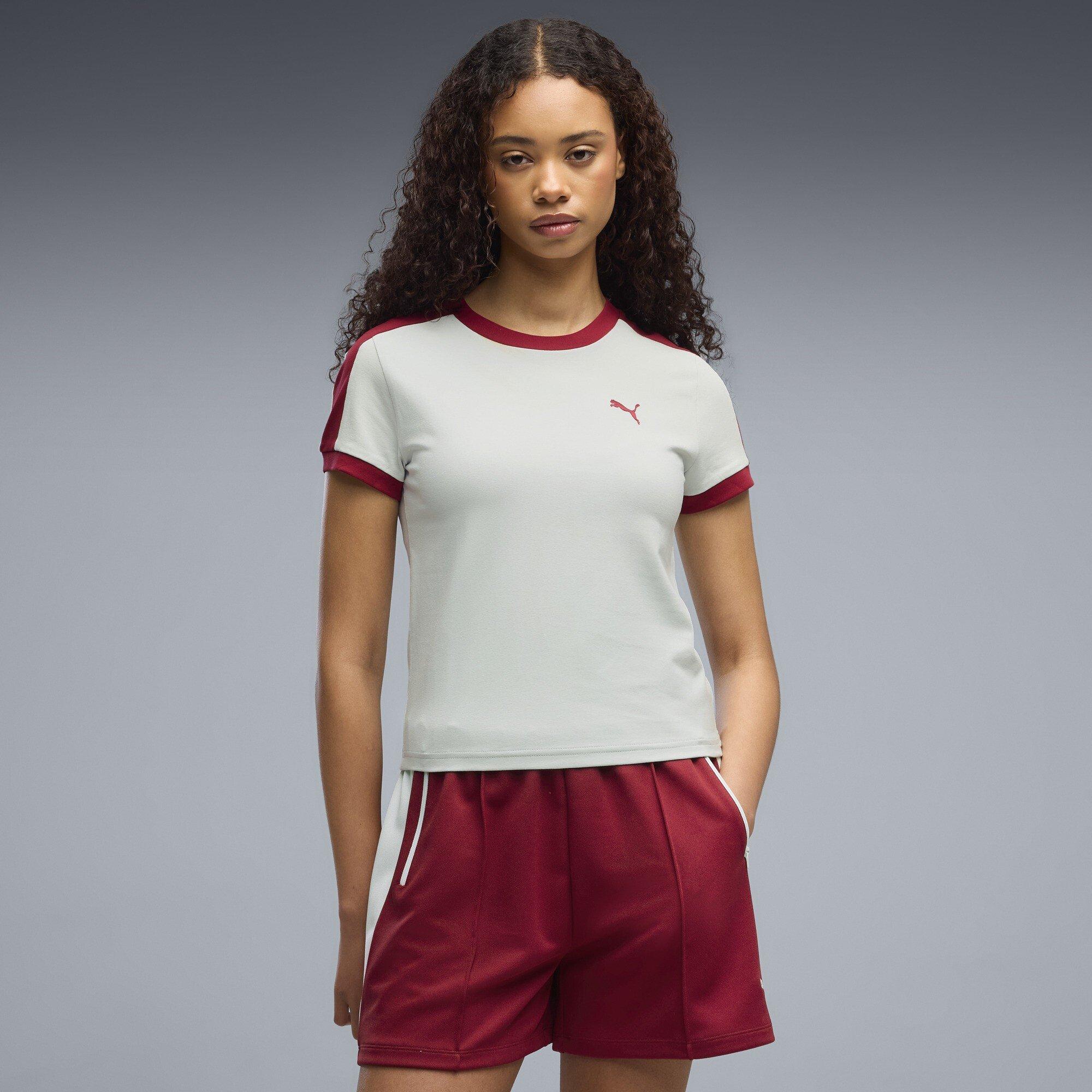 De Mint/Glow - Puma - Women's Slim Fit T-Shirt - 3