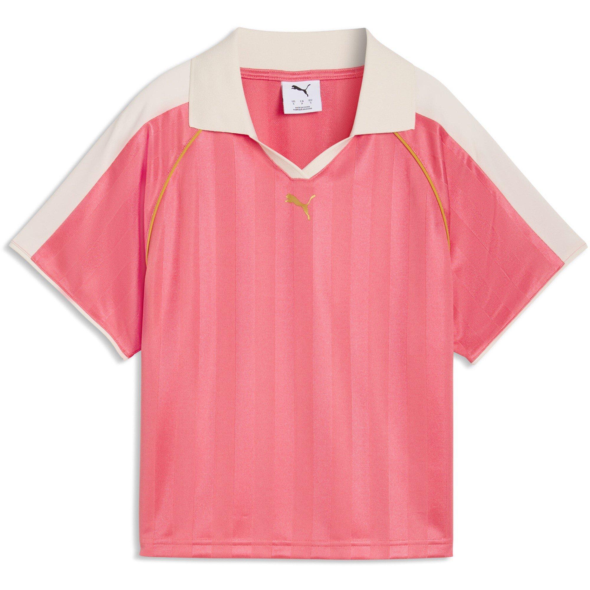 Wild Pink - Puma - T7 Relaxed Womens Football Jersey - 1