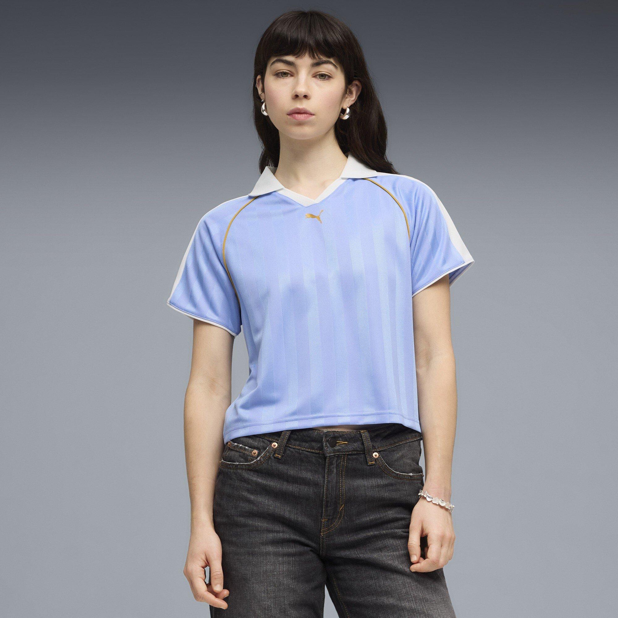 Lavender - Puma - T7 Relaxed Womens Football Jersey - 3