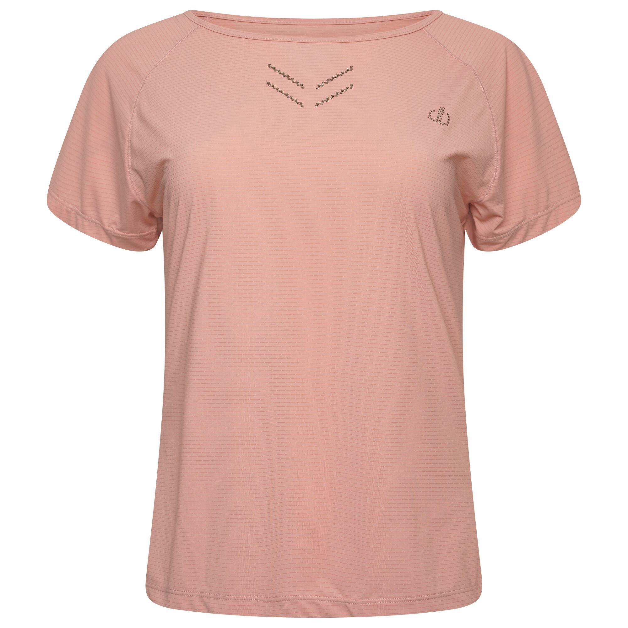 Powder Pink - Dare 2b - Women's Dare2B Crystlz Regular Fit T-Shirt - 1