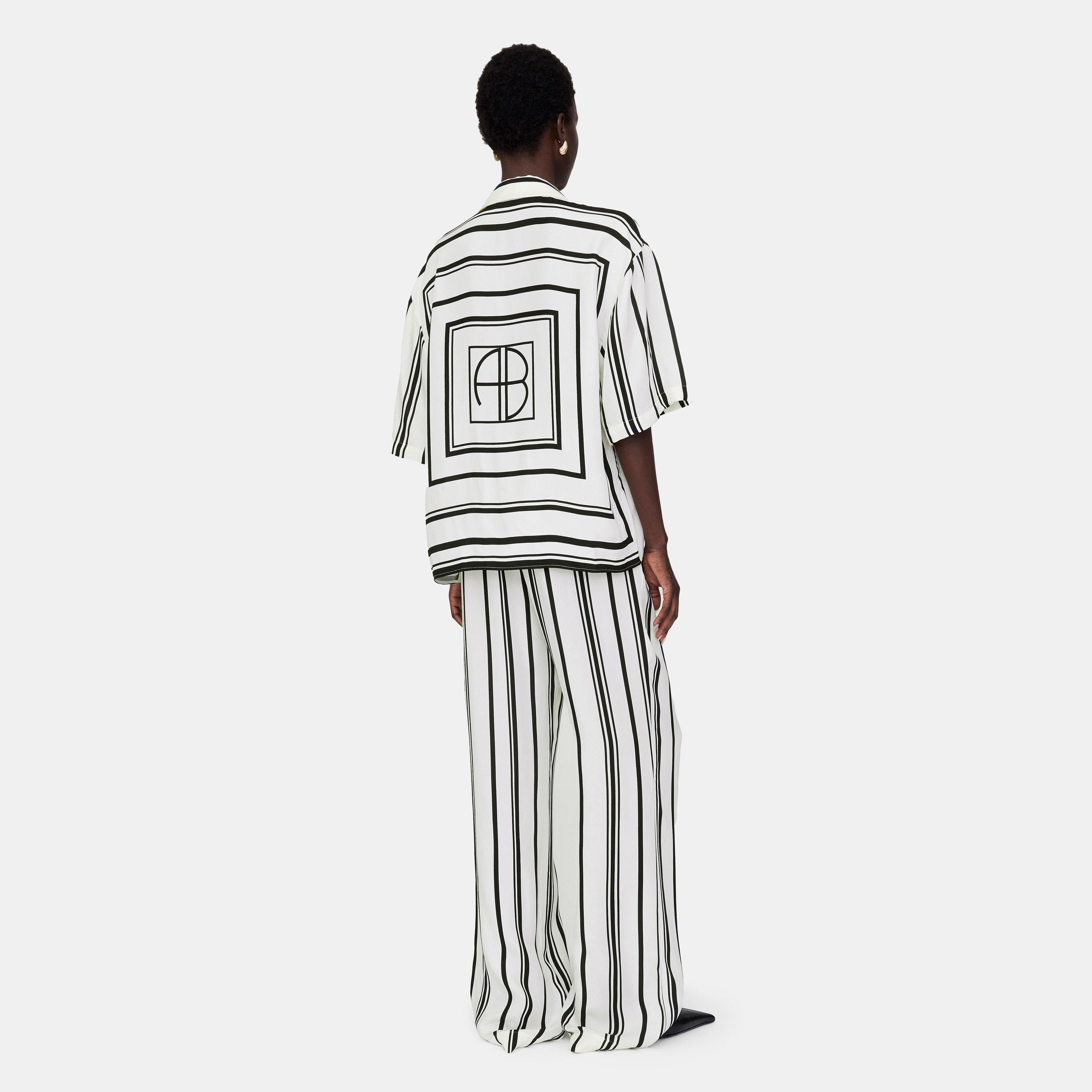 Print - Anine Bing - Womens Coco Shirt - 4