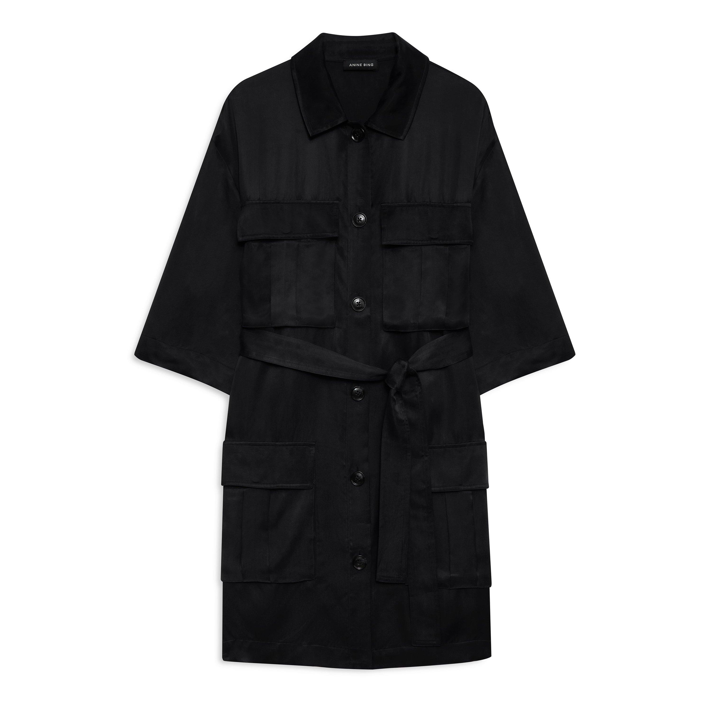 Black - Anine Bing - Womens Geri Dress - 1