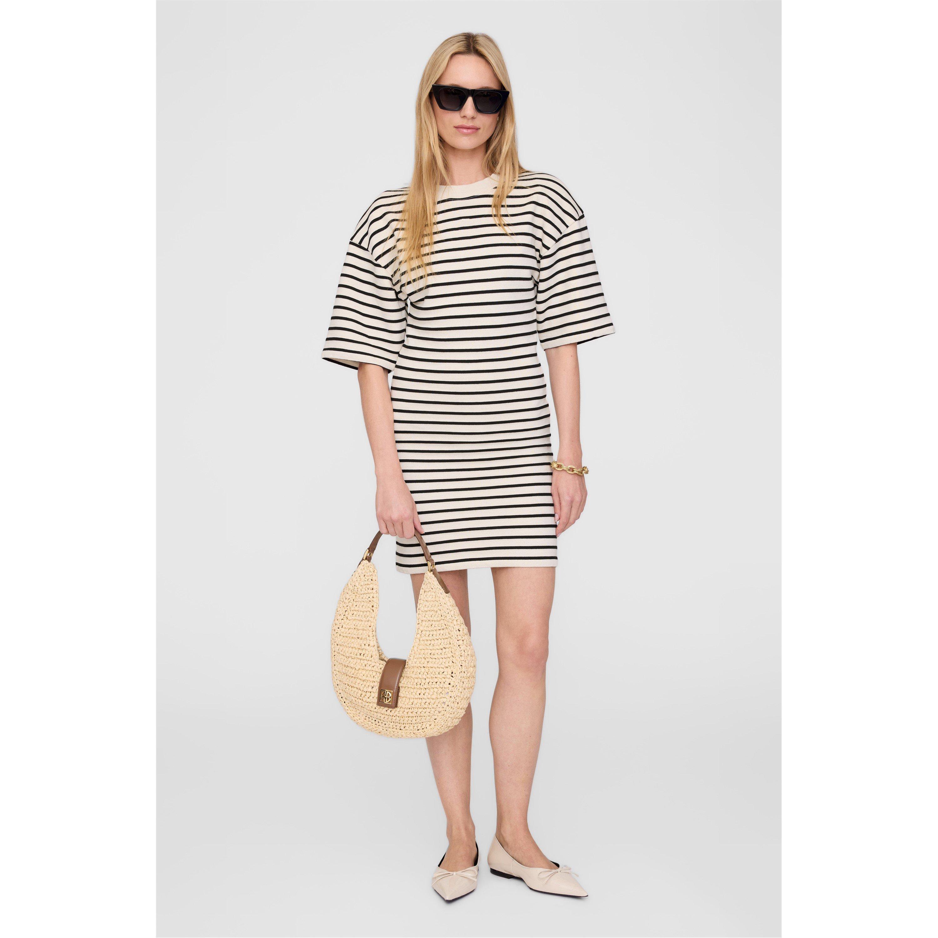 White/Black - Anine Bing - Anine Mona Dress  Ld61 - 2