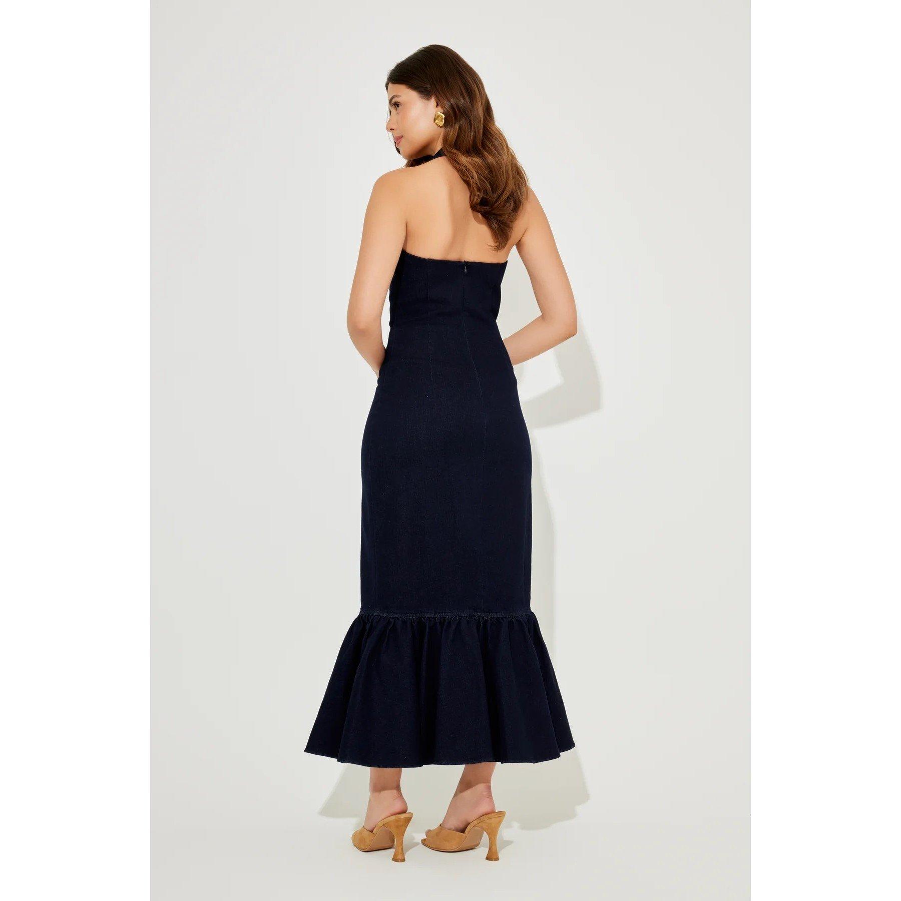 Blue - Odd Muse - Odd Mus Denim Midi Ld54 - 4