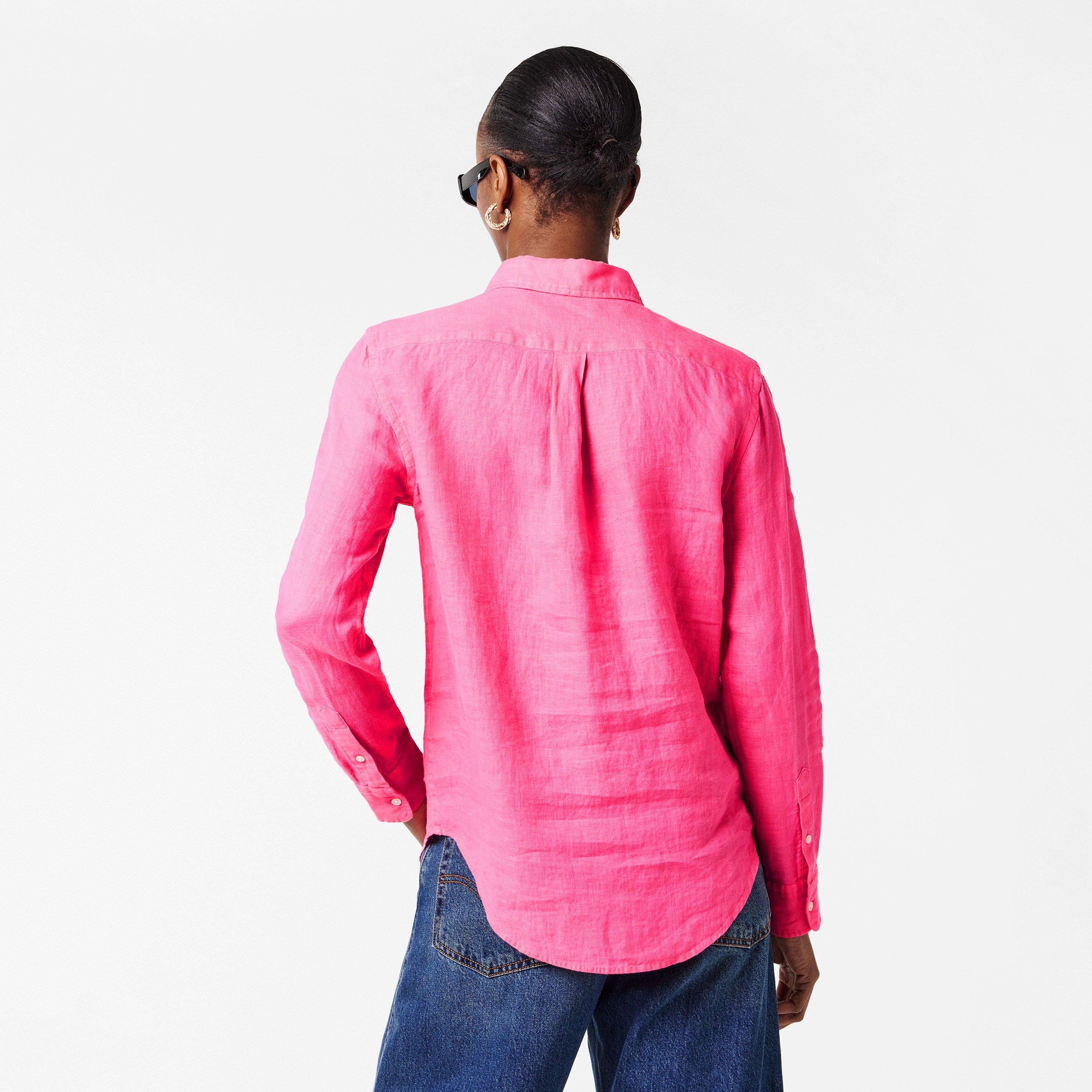 PINK - Polo Ralph Lauren - Polo Linen Shirt Ld61 - 4