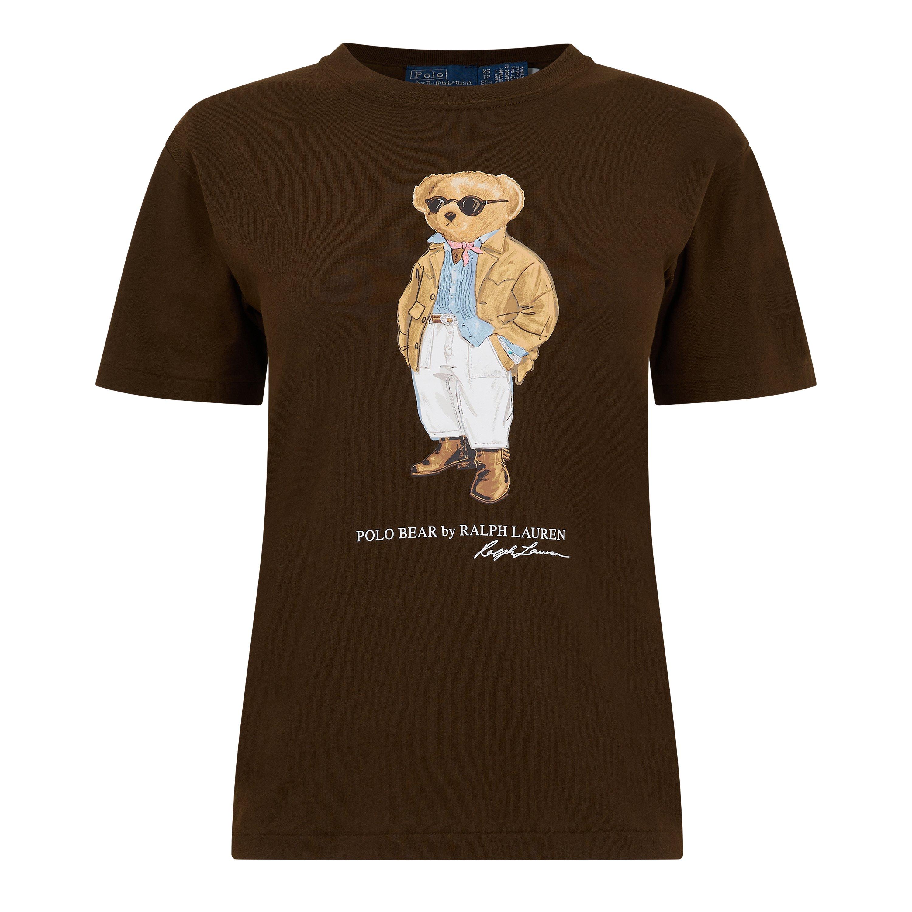 DARK BROWN - Polo Ralph Lauren - Polo Bear Tee Ld61 - 1