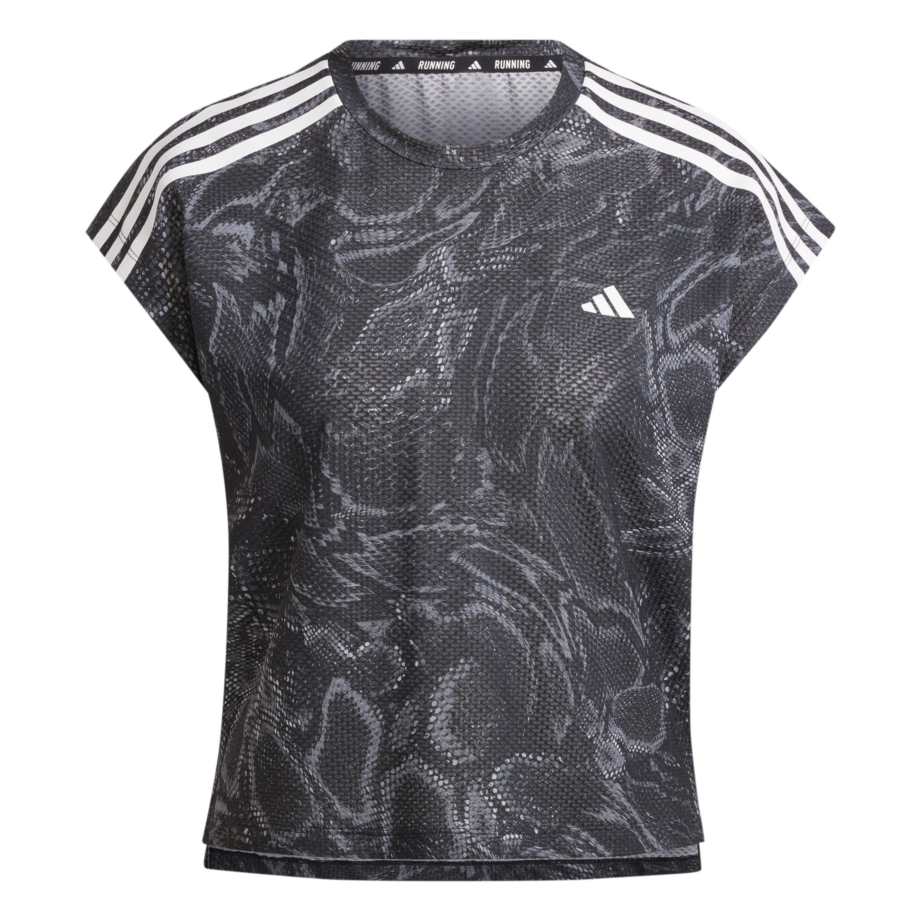 Black - adidas - Women's All Over Print Regular Fit T-Shirt - 1