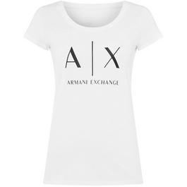 Armani Exchange Logo T Shirt