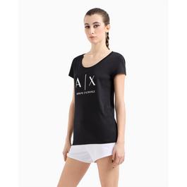 Armani Exchange Logo T Shirt