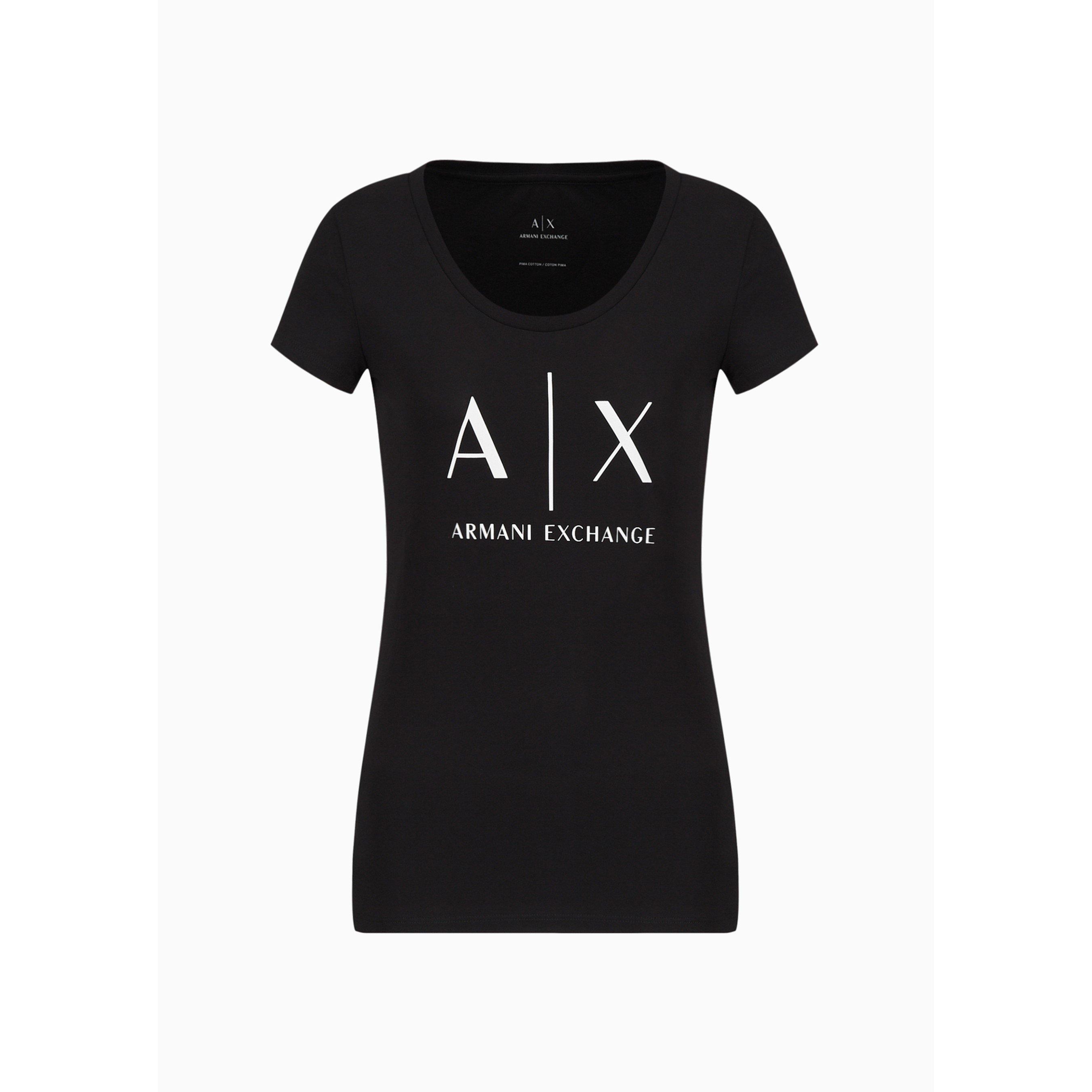 Black 1200 - Armani Exchange - Logo T-Shirt - 6