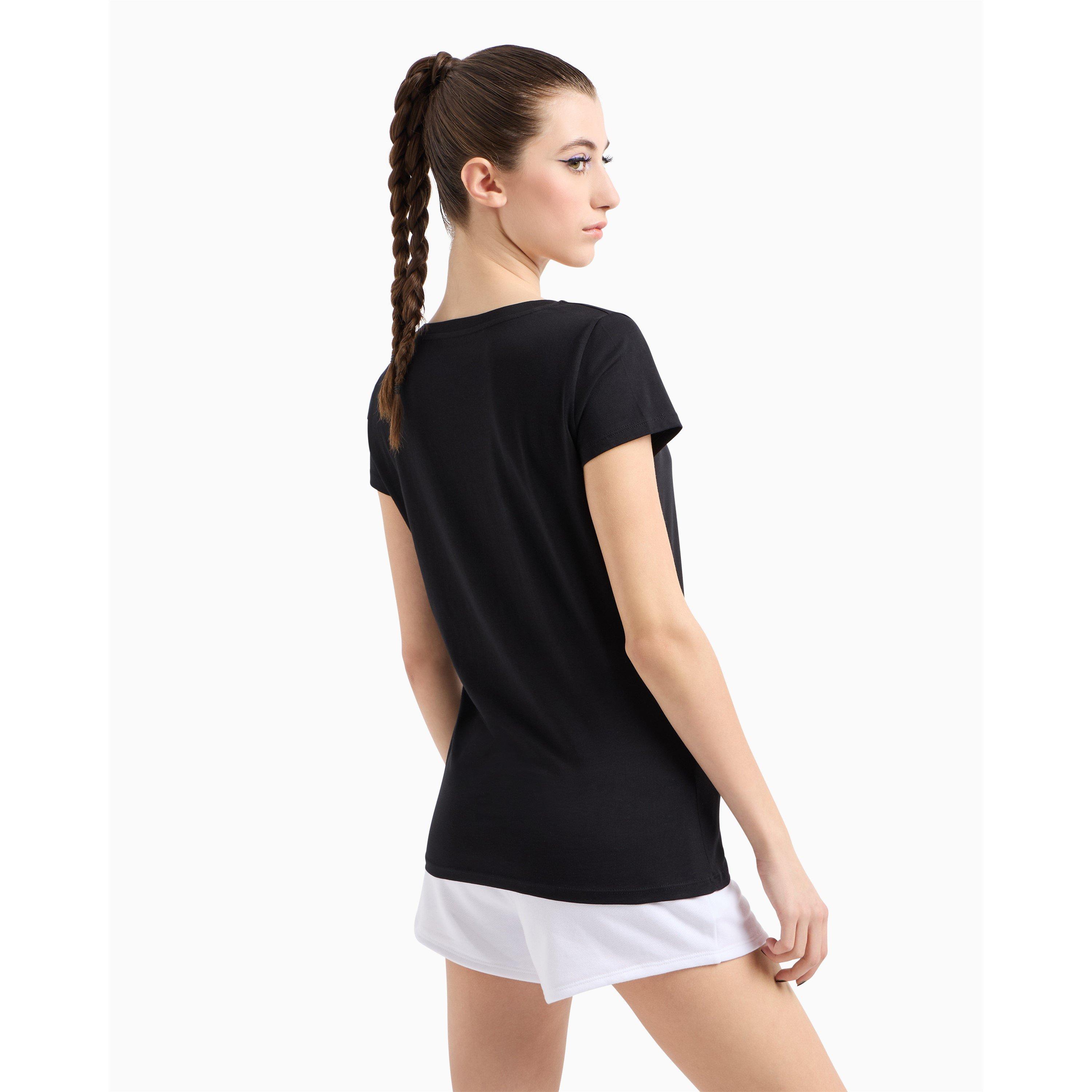 Black 1200 - Armani Exchange - Logo T-Shirt - 3