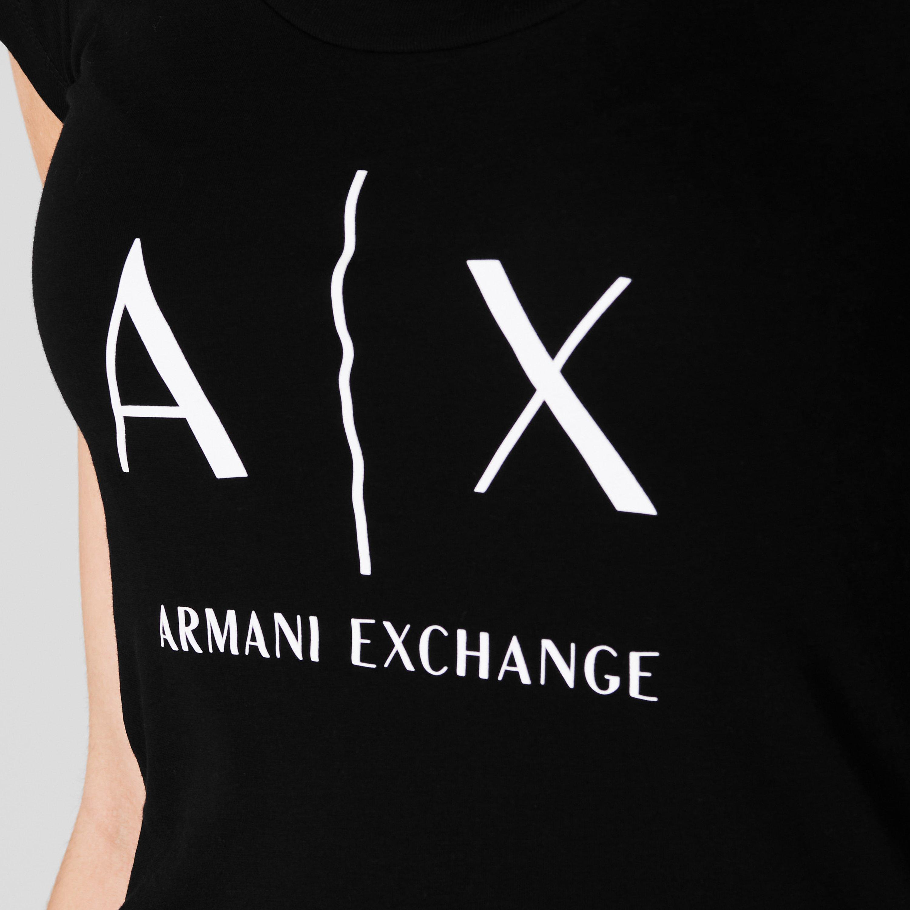 Black 1200 - Armani Exchange - Logo T-Shirt - 4