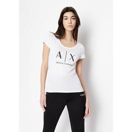 Armani Exchange Logo T Shirt