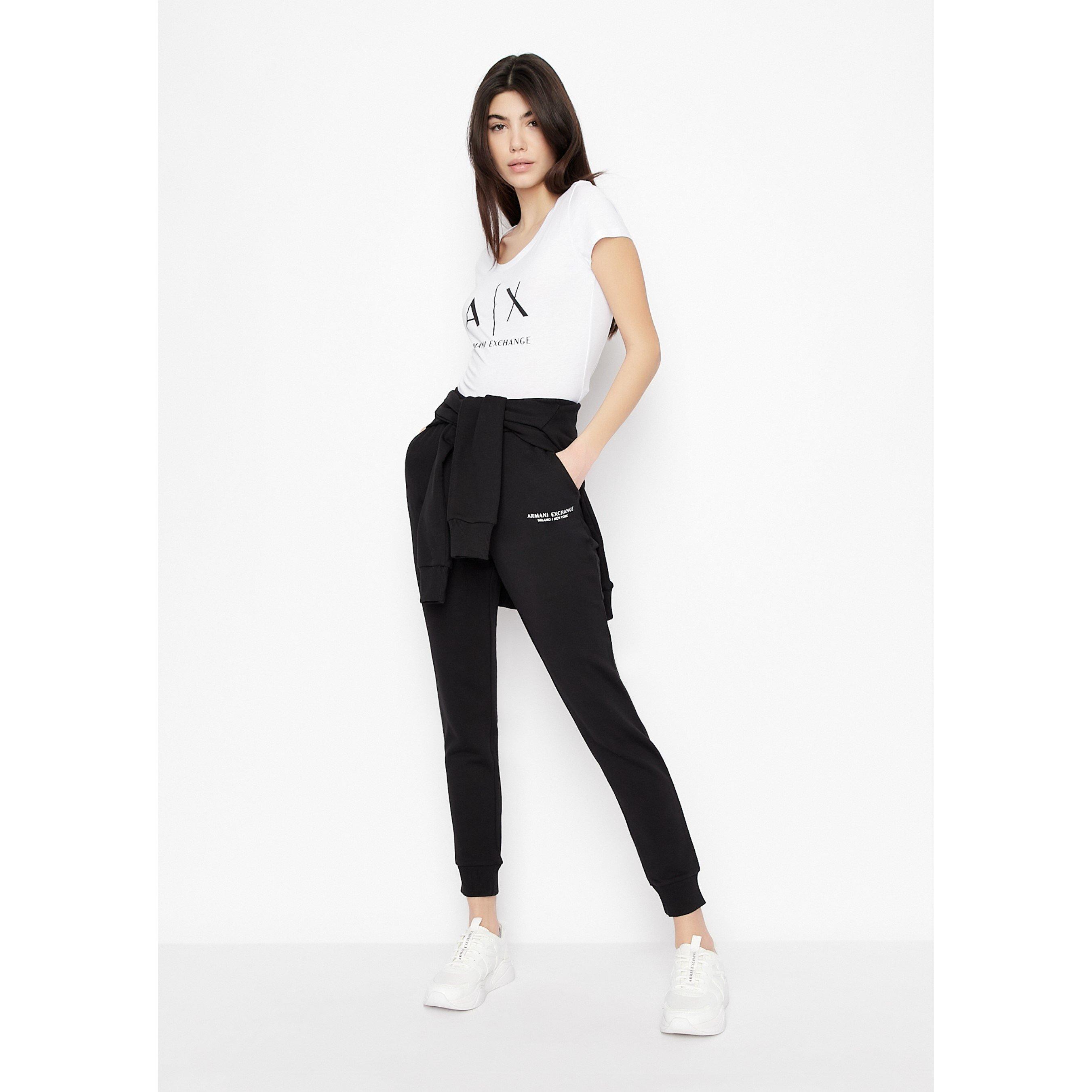 White - Armani Exchange - Logo T-Shirt - 3