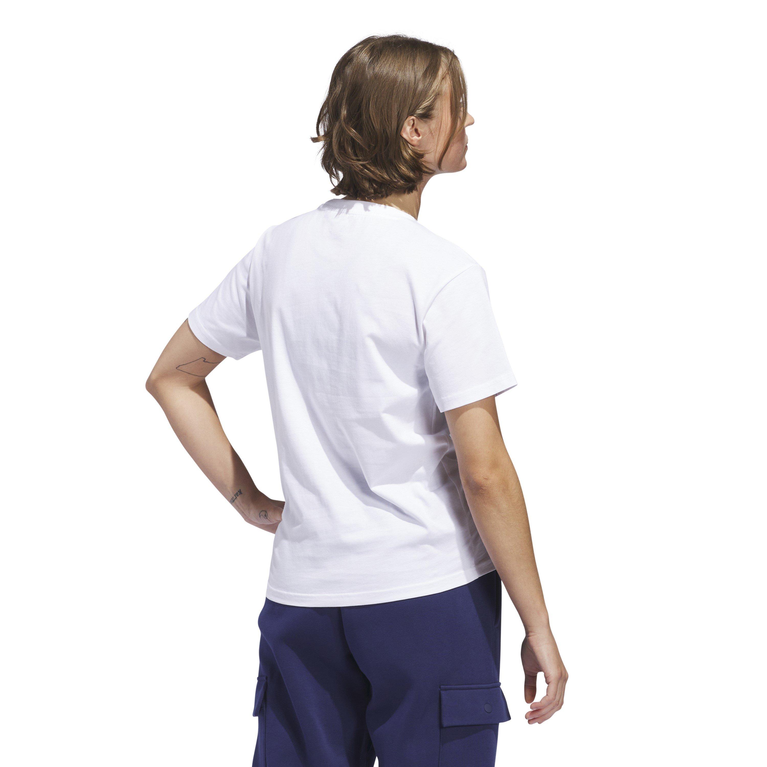 White - adidas - W Elem Flrl T Ld99 - 3