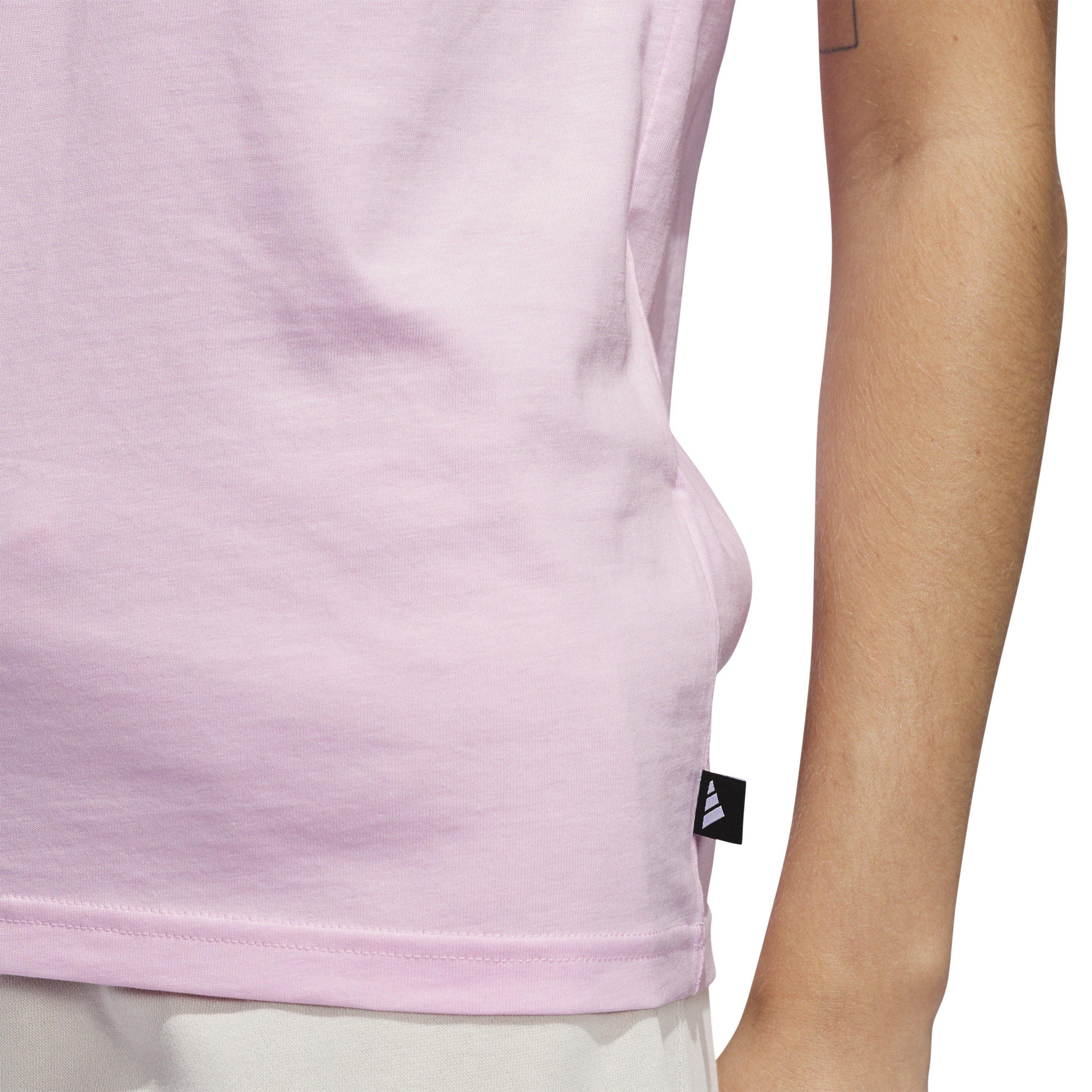 Clear Pink - adidas - Women's Elemental Floral T-Shirt - 5