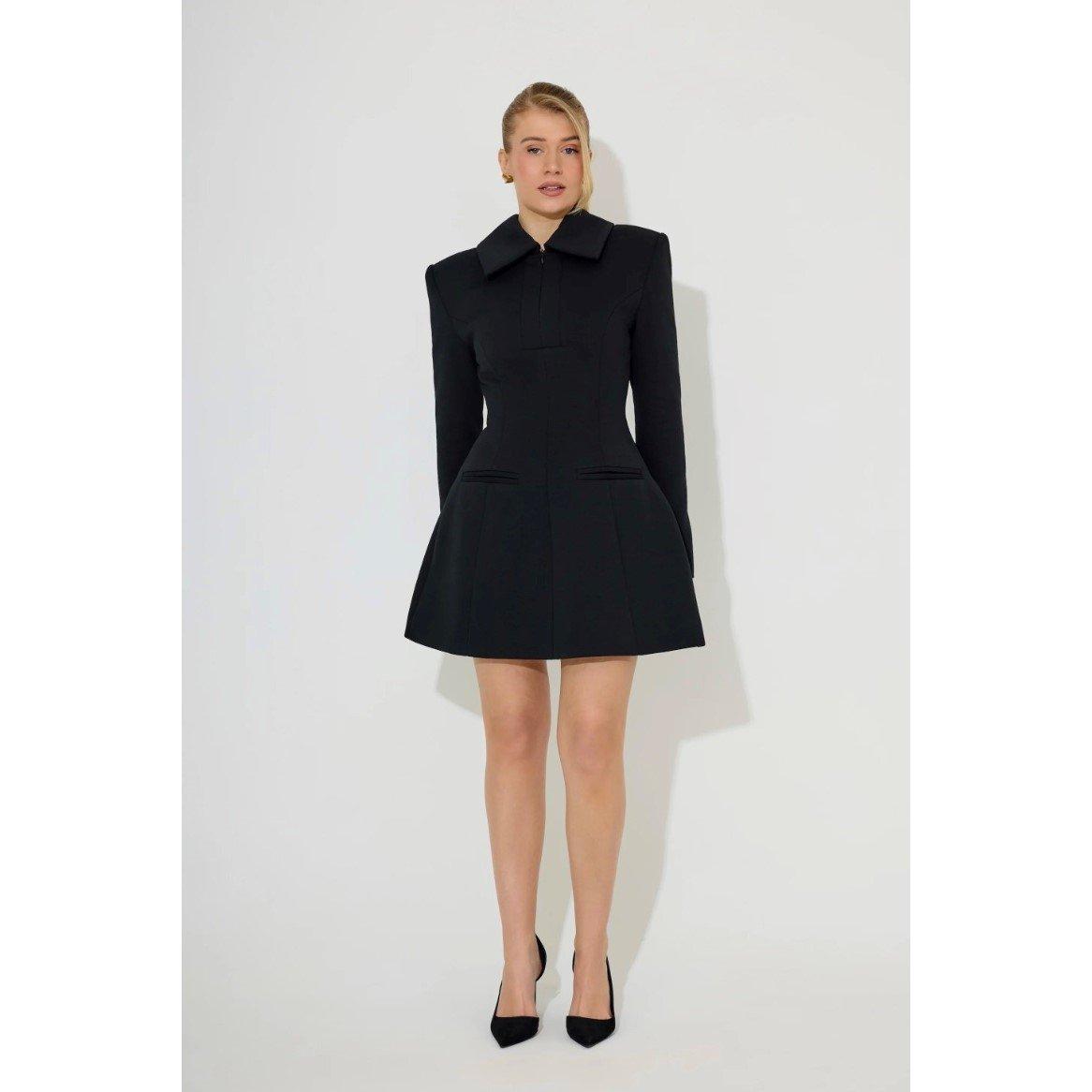 Black - Odd Muse - Women's Mini Dress - 4
