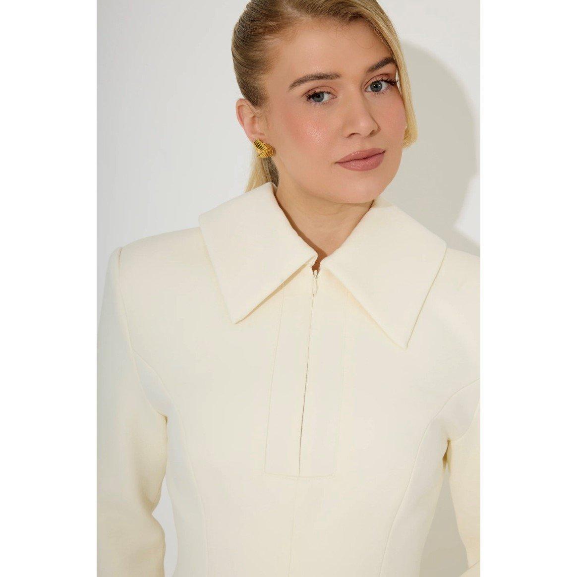 Cream - Odd Muse - Odd Mus Zip Mini Drs Ld62 - 1