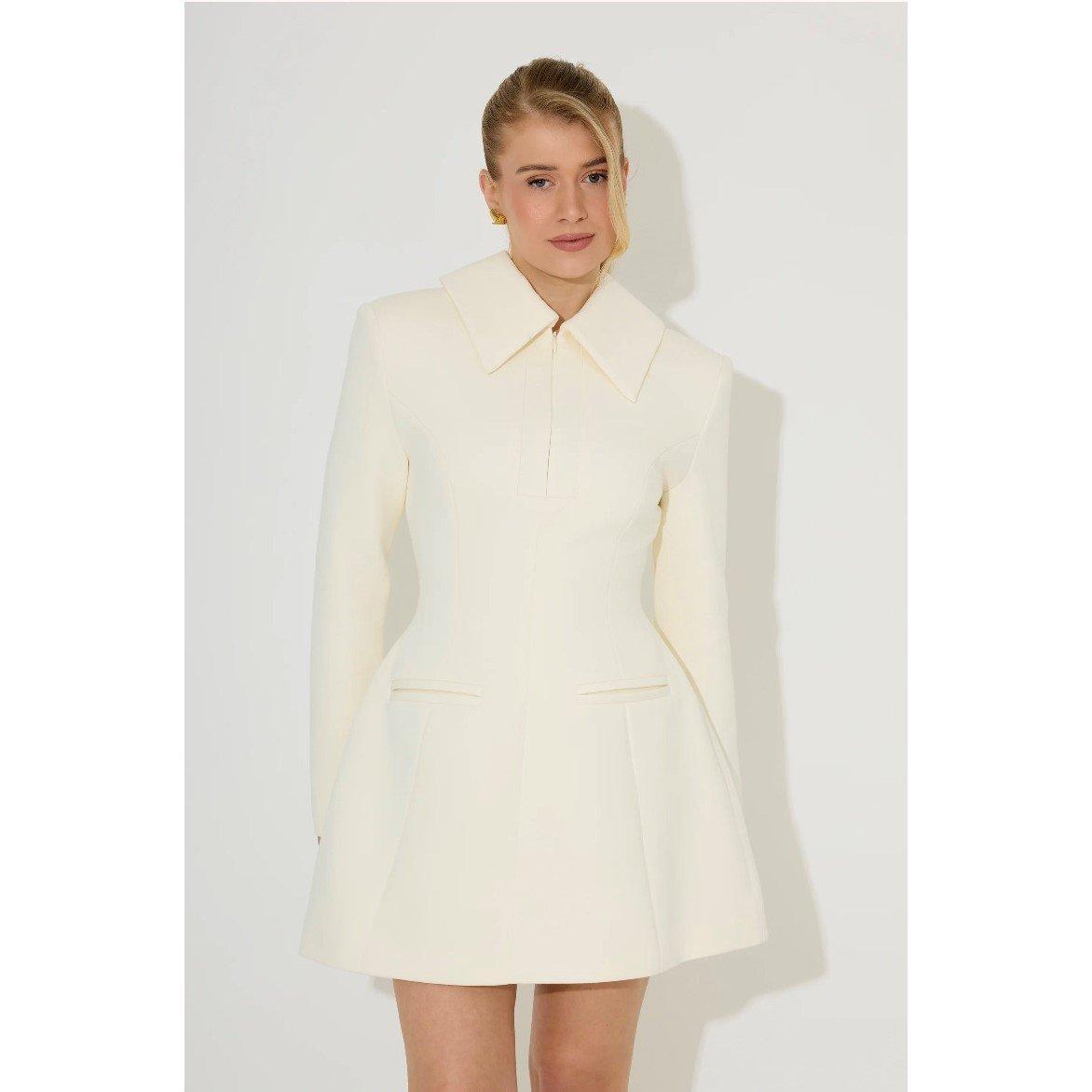 Cream - Odd Muse - Odd Mus Zip Mini Drs Ld62 - 4