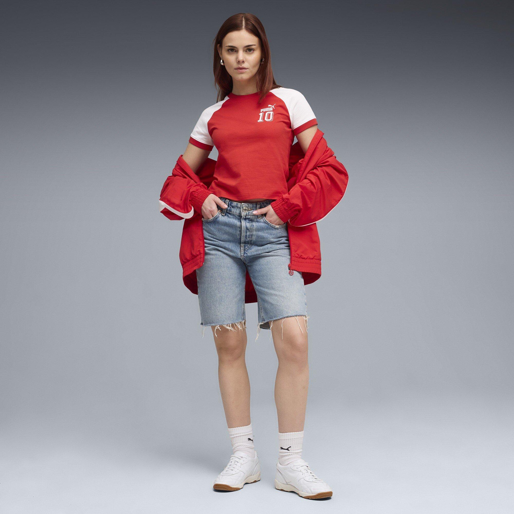 All Time Red - Puma - Women's Slim Fit T-Shirt - 5