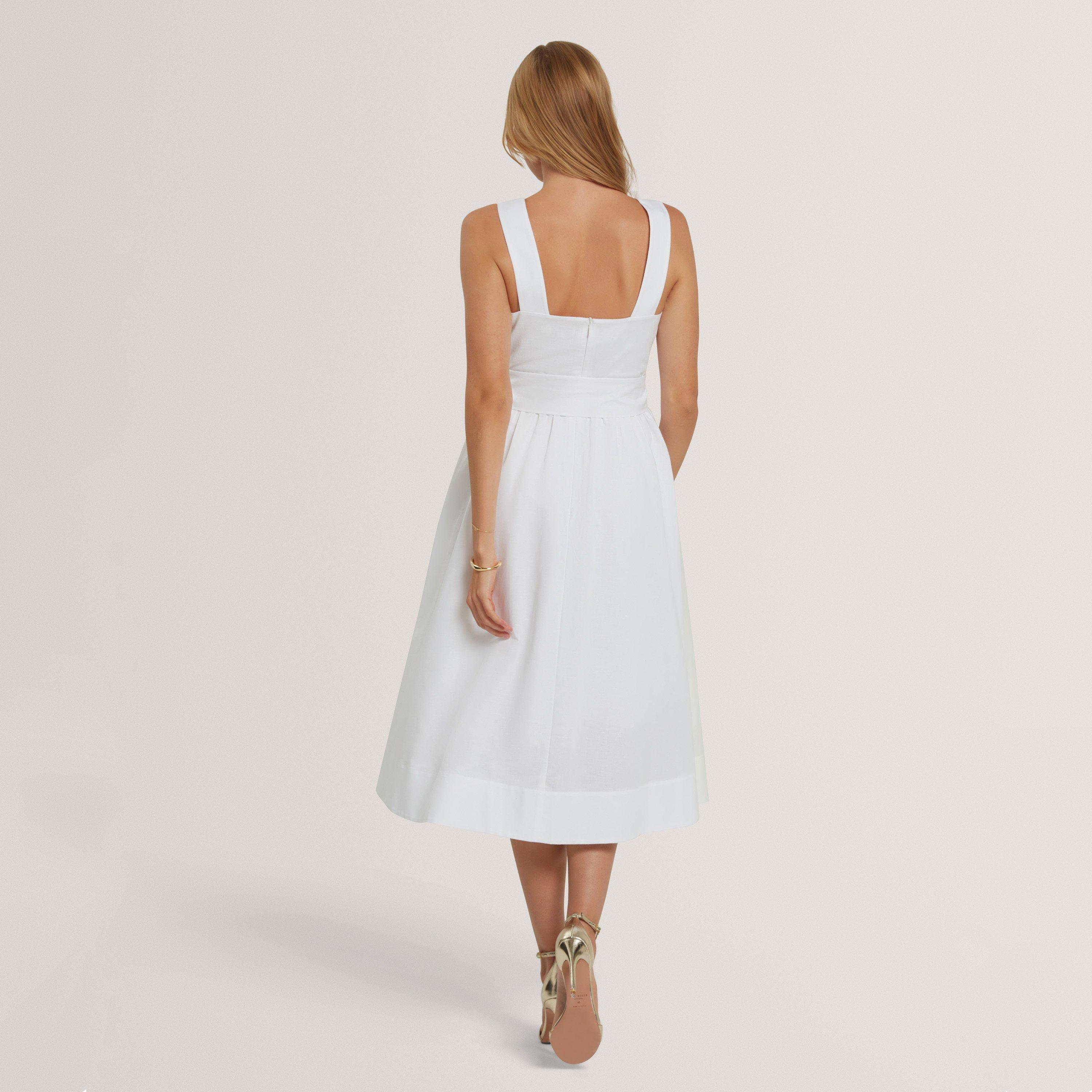 Ivory - Ted Baker - Ted Baker Tie Waist Sundress - 3