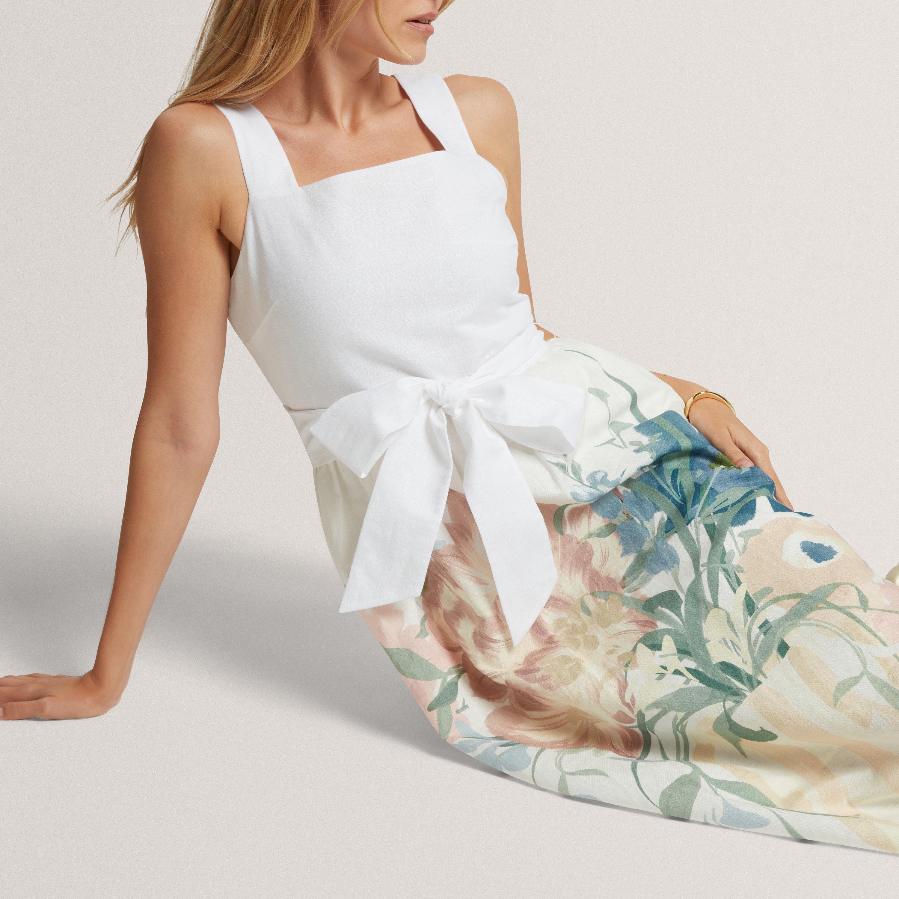 Ivory - Ted Baker - Ted Baker Tie Waist Sundress - 5