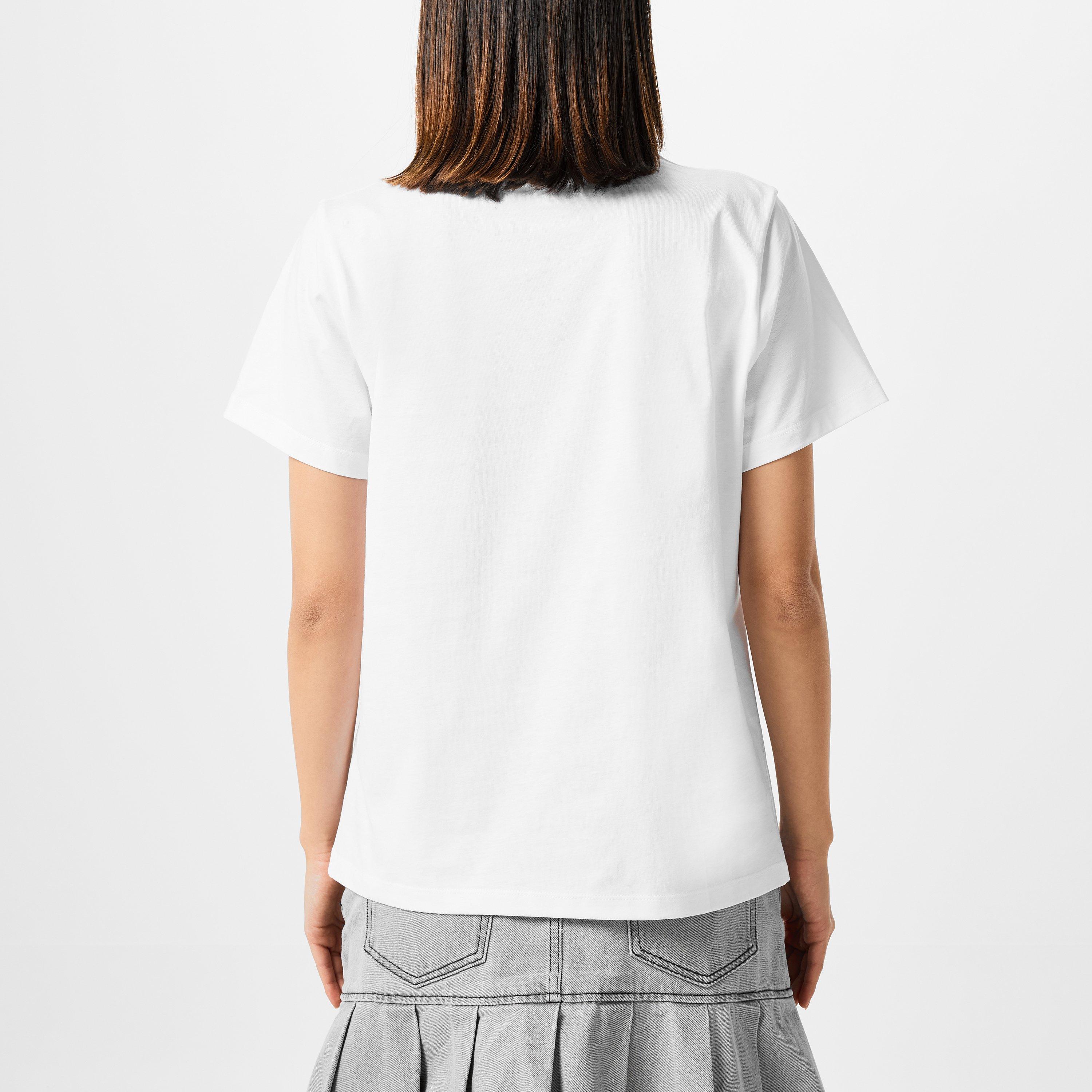 Bright White - Ganni - Kittens T-Shirt - 3