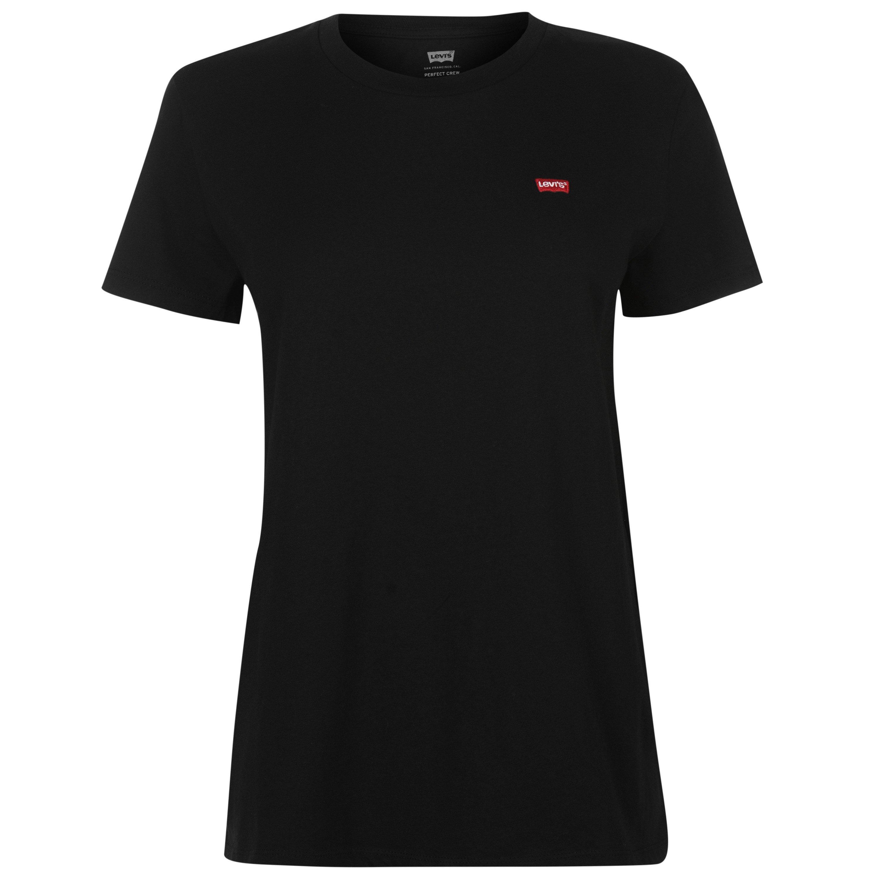Levis Women's Perfect Tee - Mineral Black - 16 (XL)