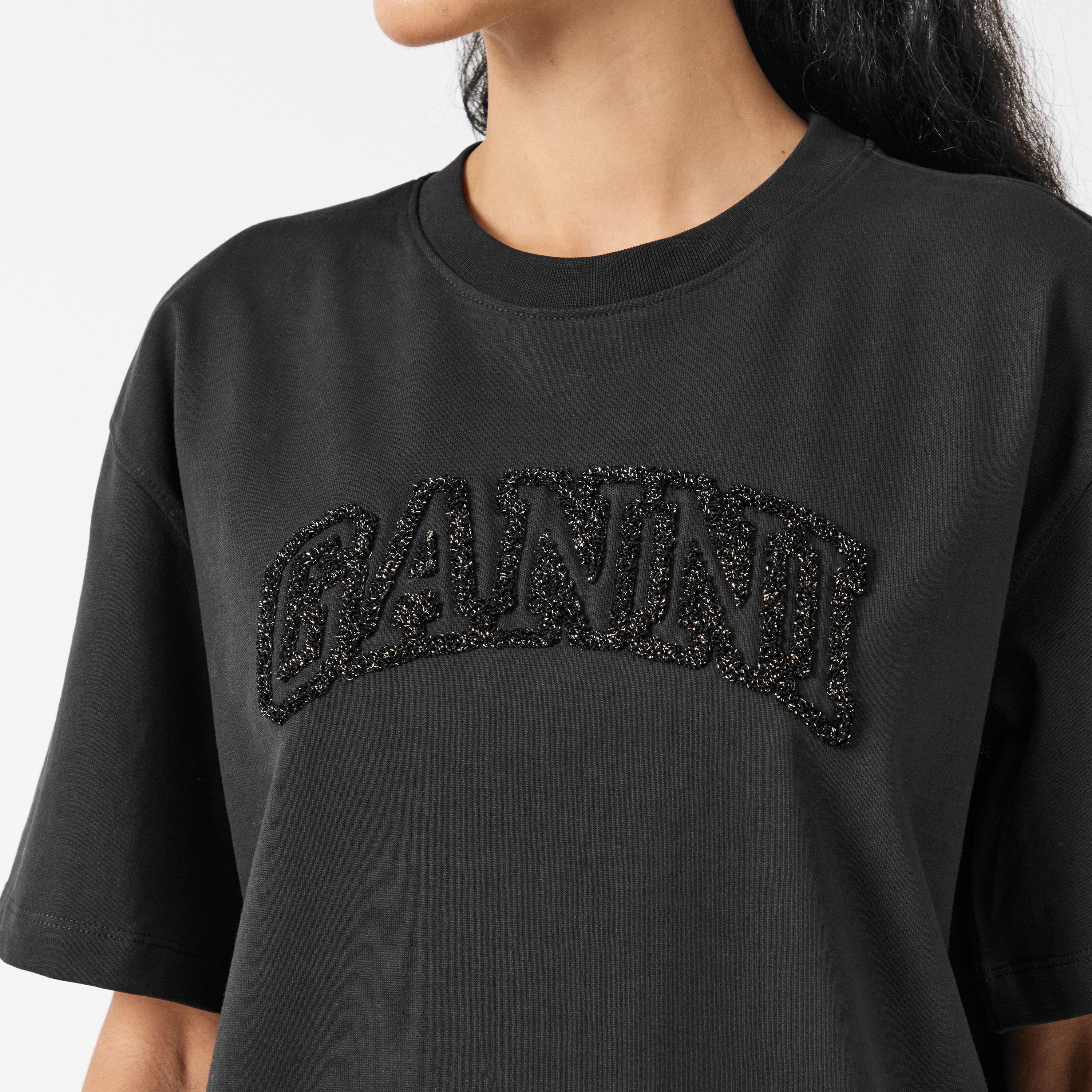 Phantom - Ganni - Women's Drop Shoulder T-Shirt - 5