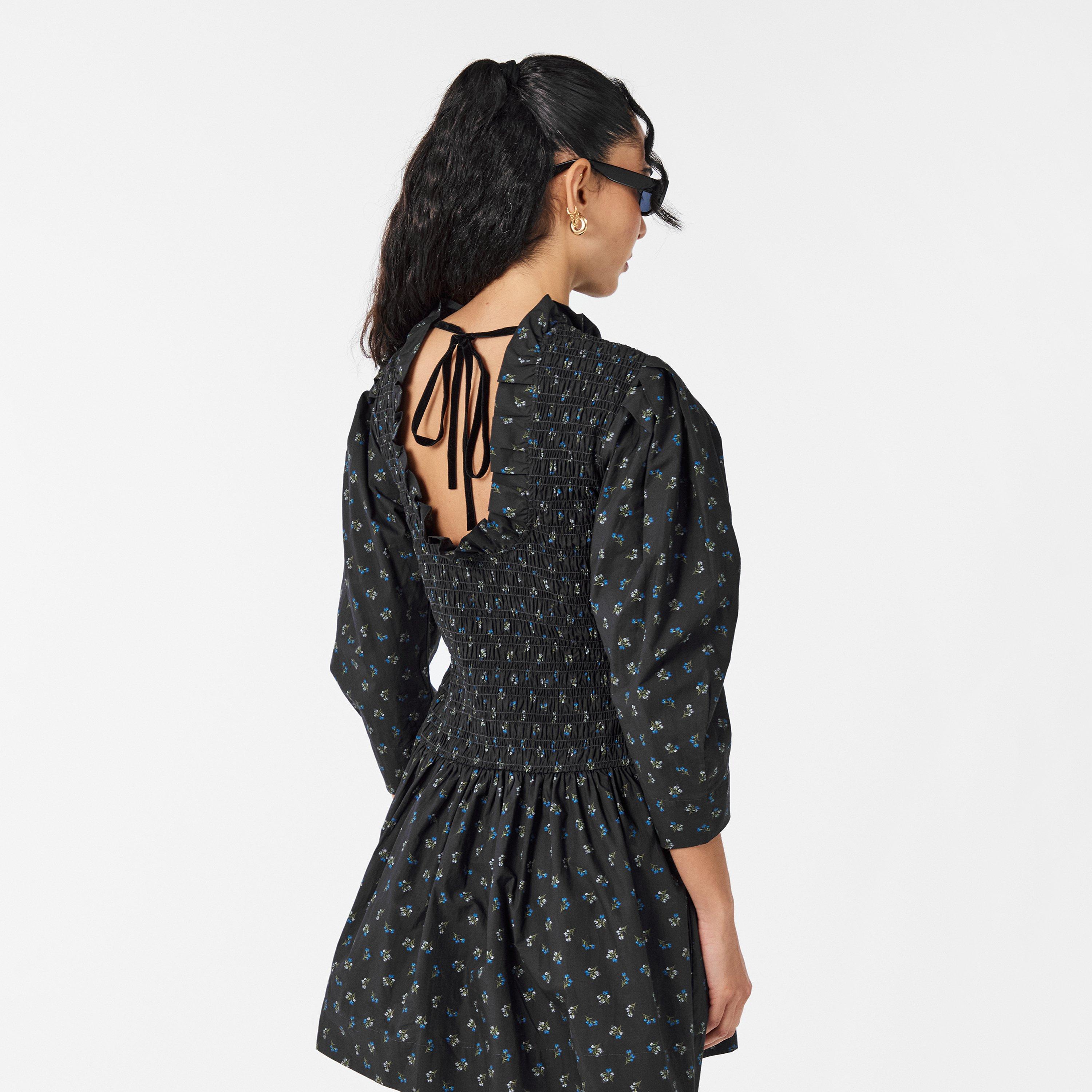 Phantom - Ganni - Women's Smock Mini Dress - 4